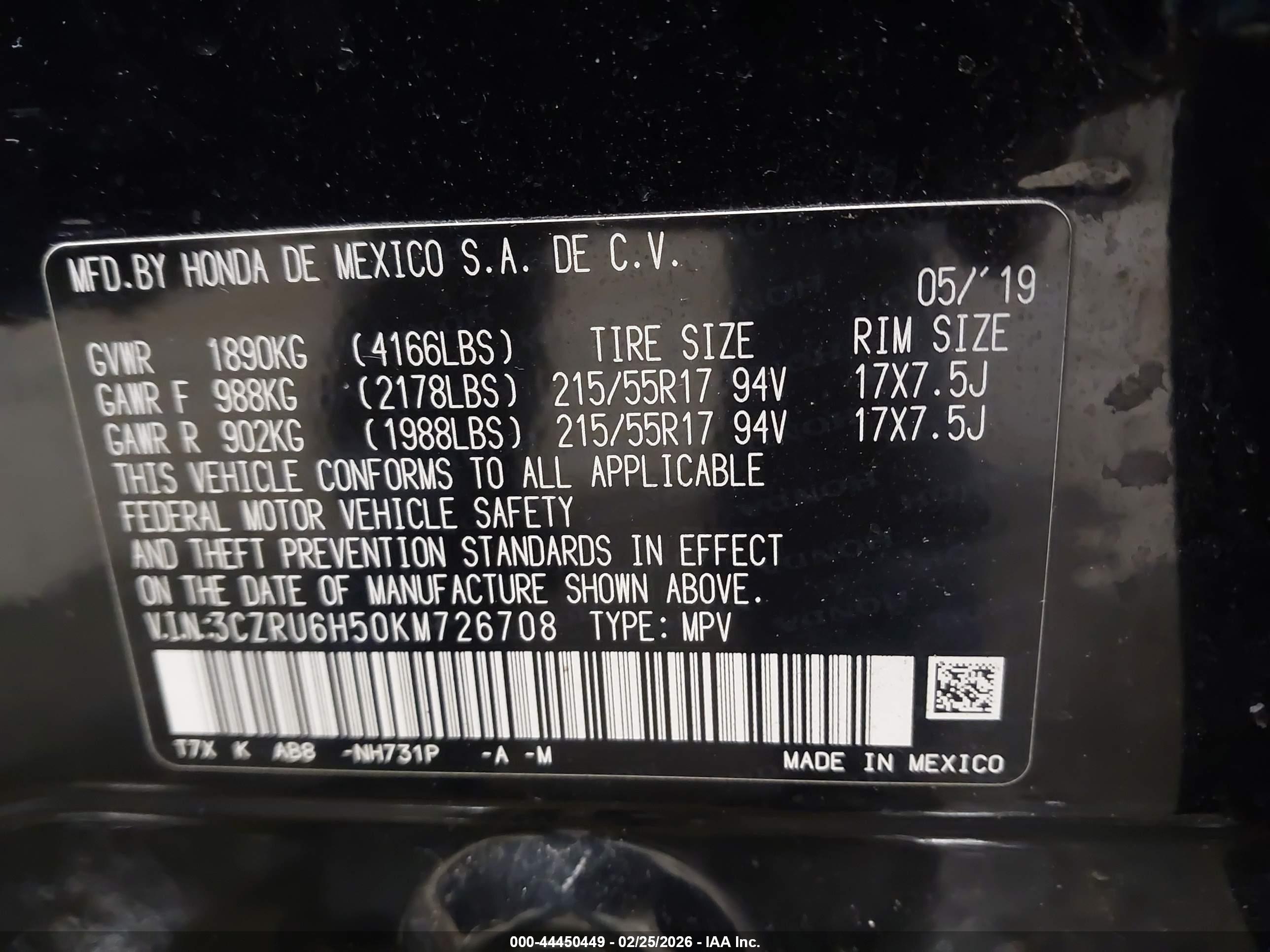 HONDA HR-V image 9
