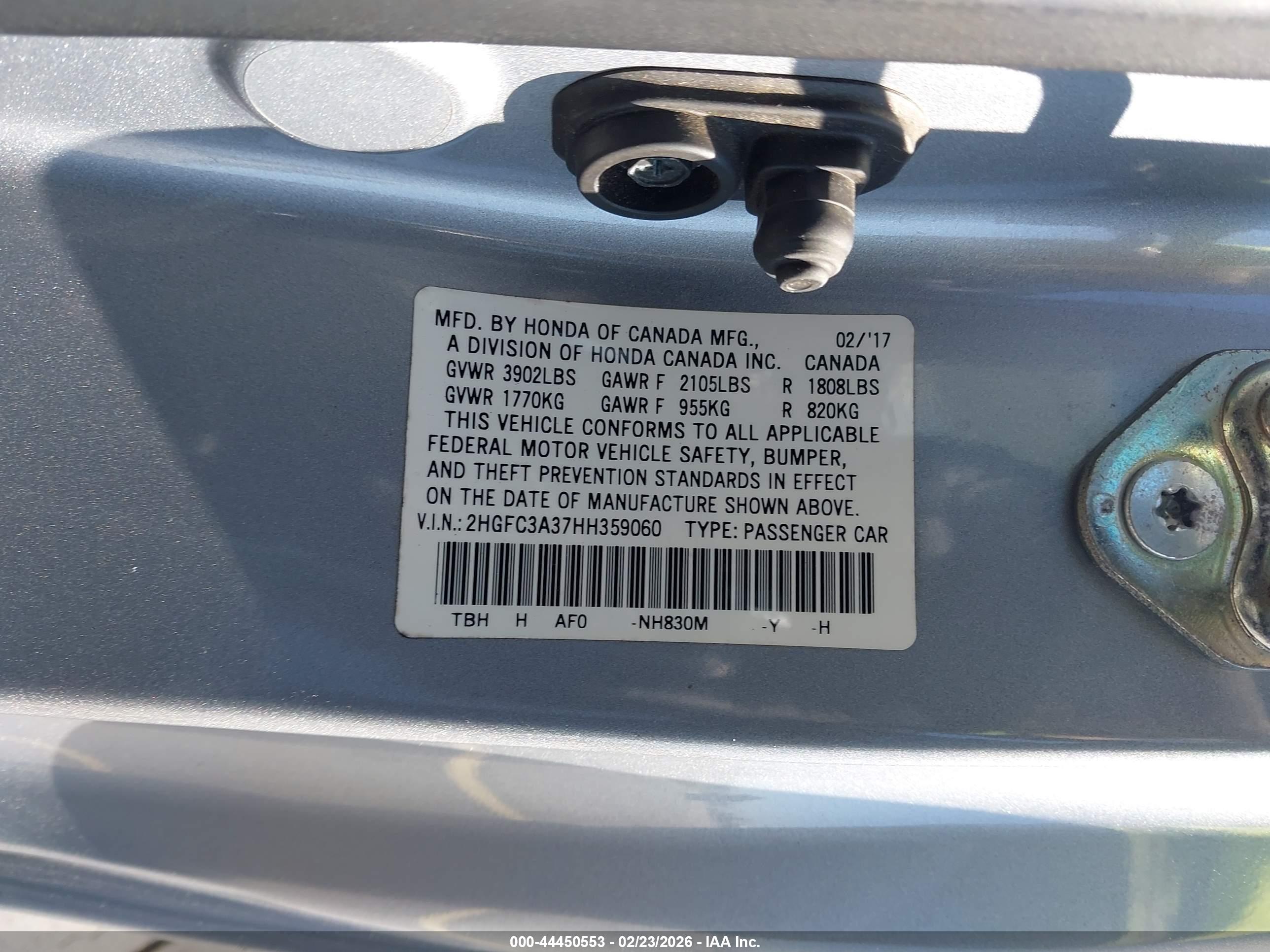 HONDA CIVIC image 9