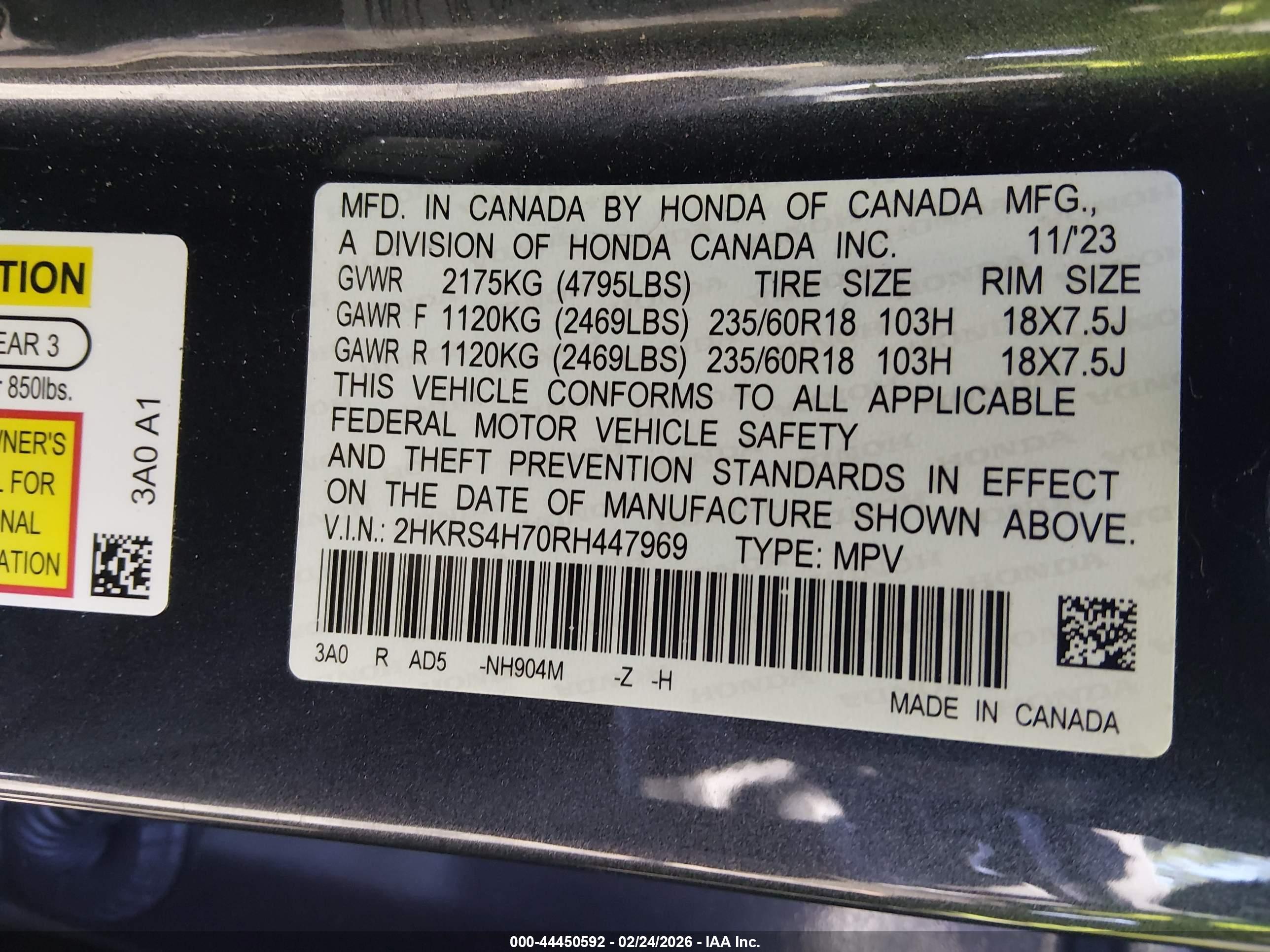 HONDA CR-V image 9