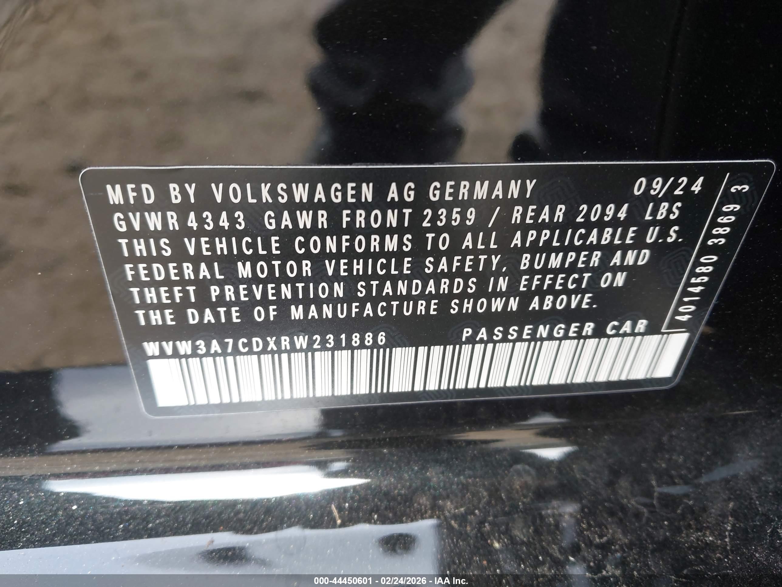 VOLKSWAGEN GOLF image 9