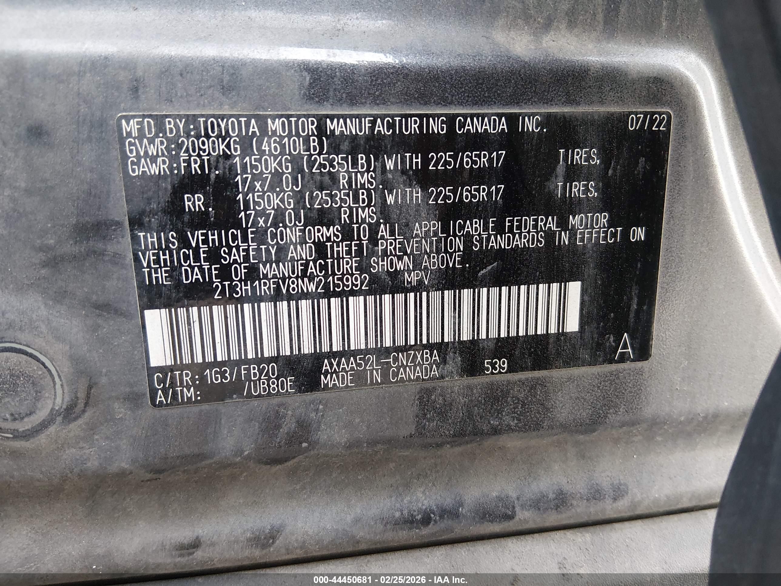 TOYOTA RAV4 image 9