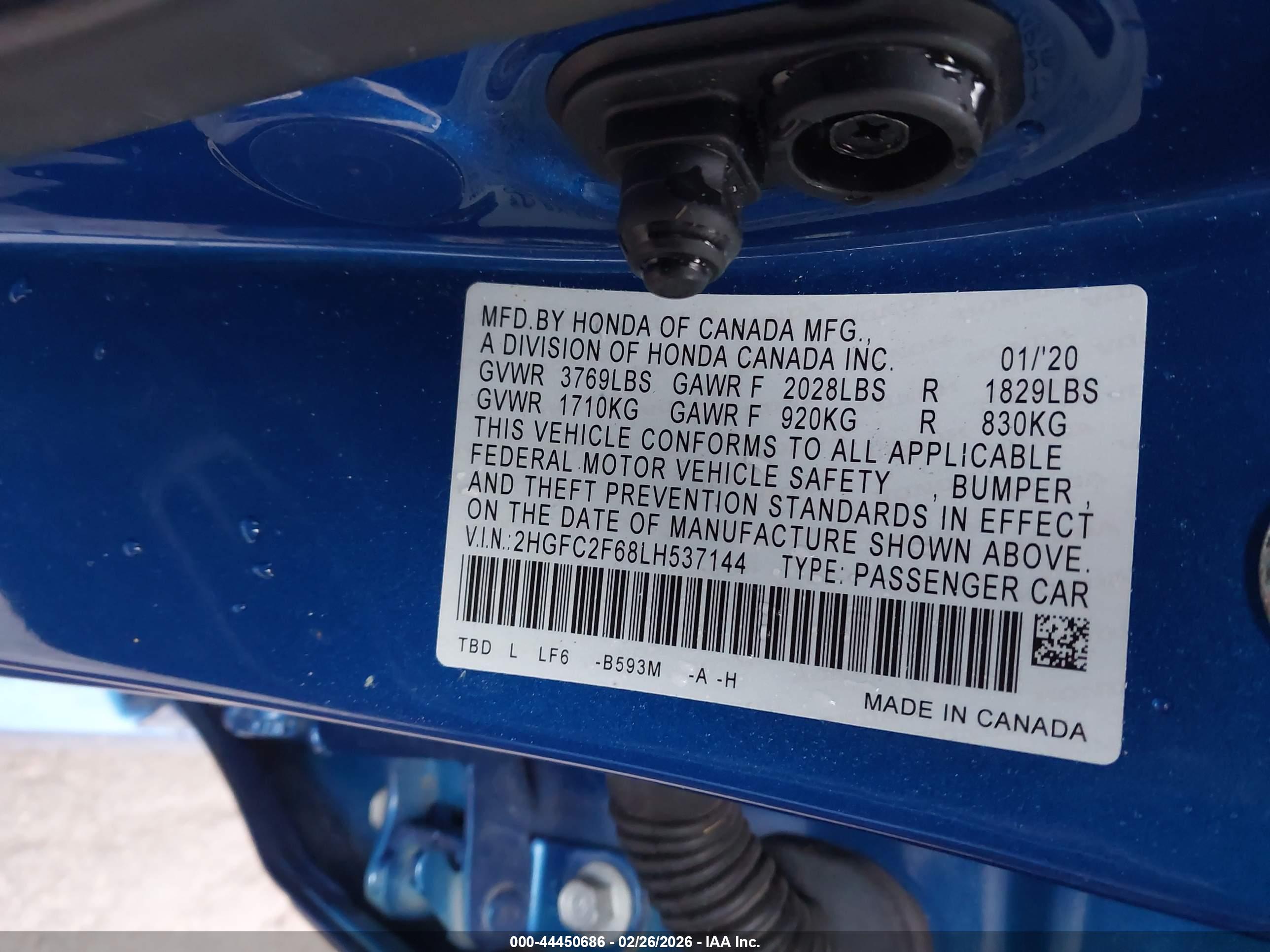 HONDA CIVIC image 9
