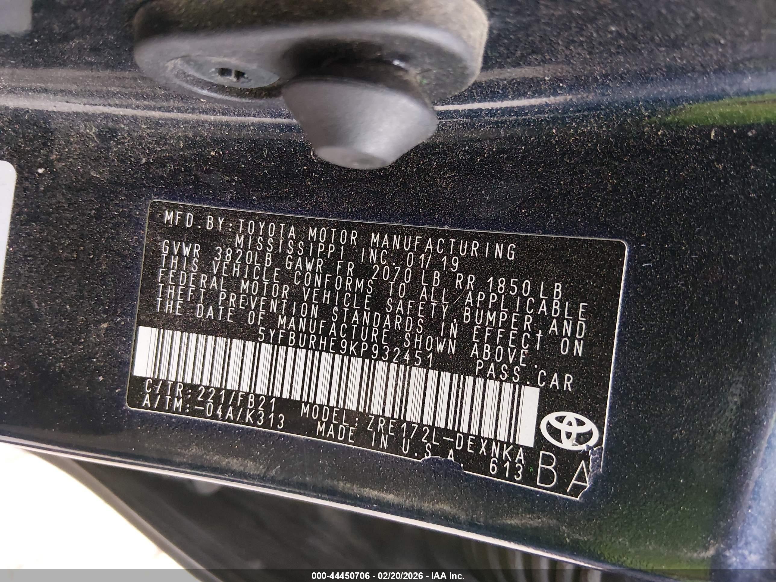 TOYOTA COROLLA image 9
