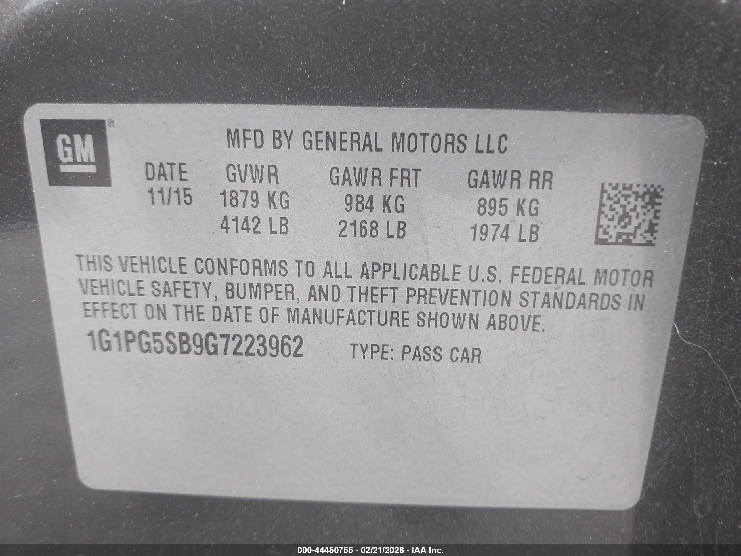 CHEVROLET CRUZE image 9