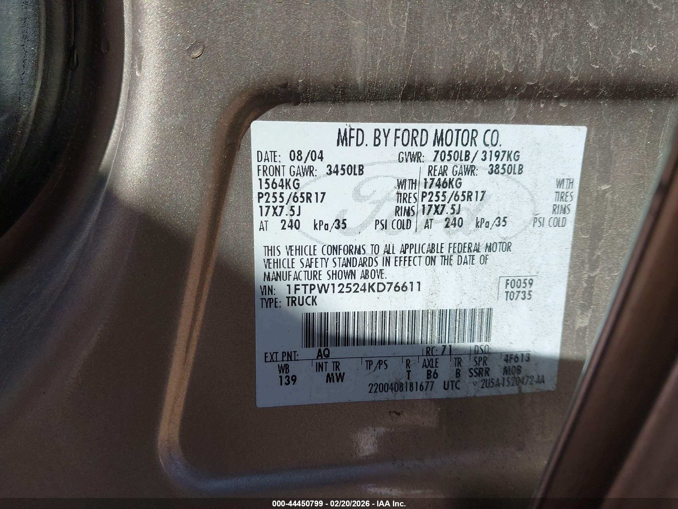 FORD F-150 image 9