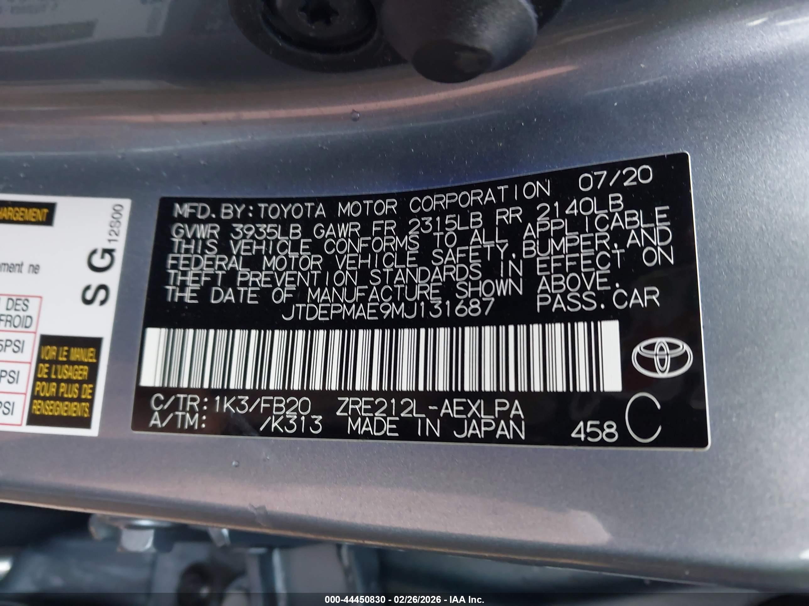 TOYOTA COROLLA image 9