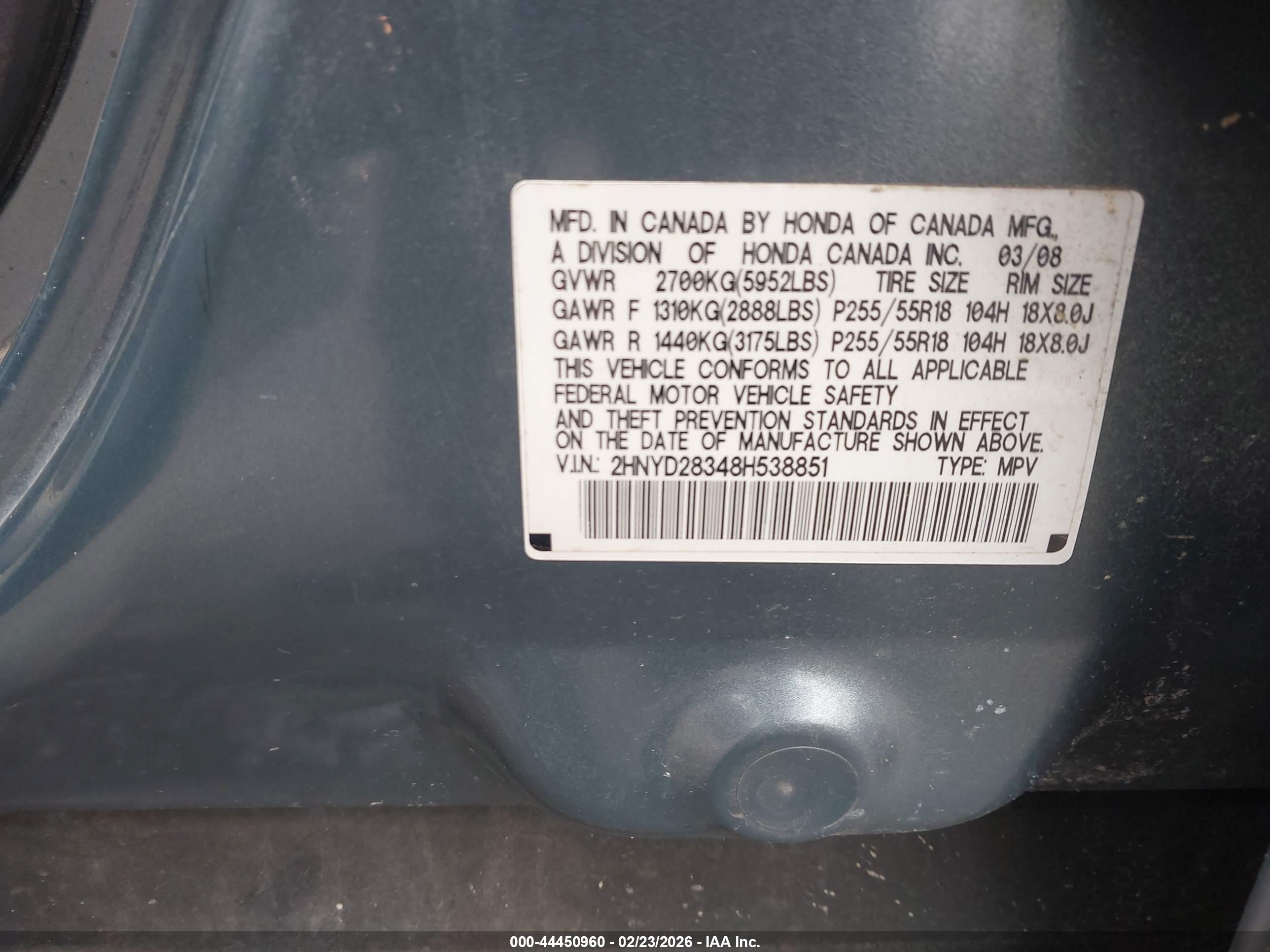 ACURA MDX image 9