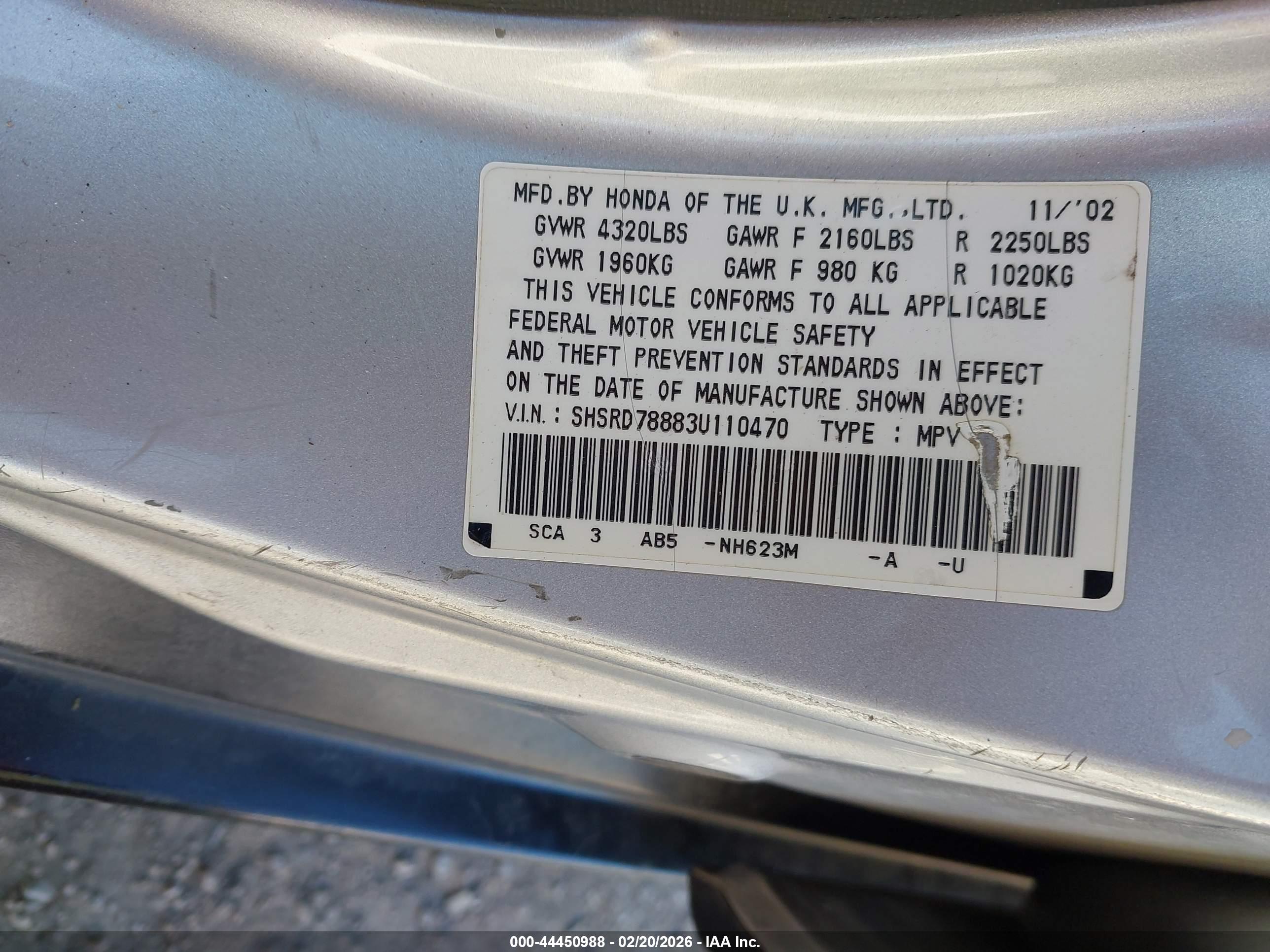 HONDA CR-V image 9