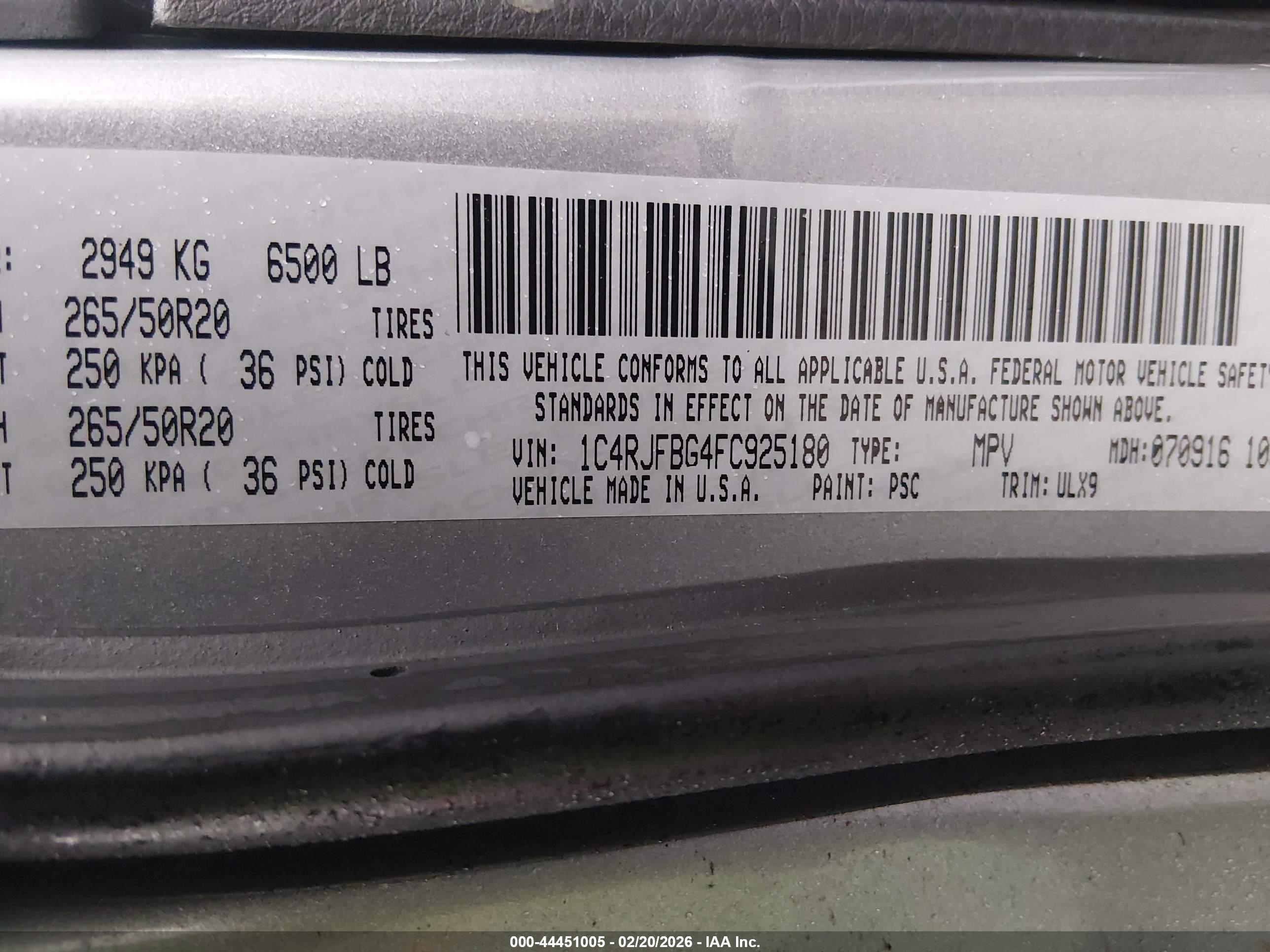 JEEP GRAND image 9