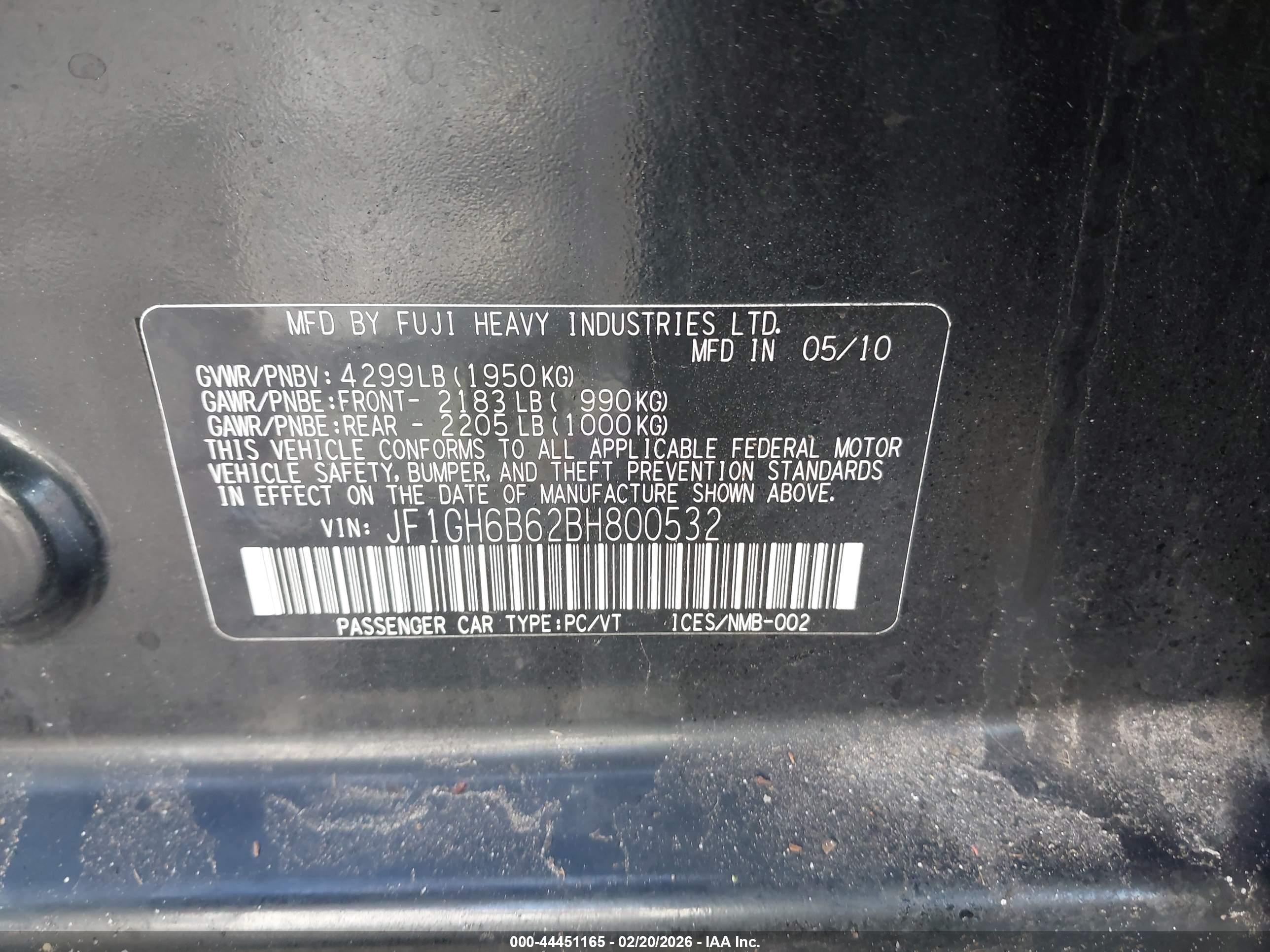 SUBARU IMPREZA image 9