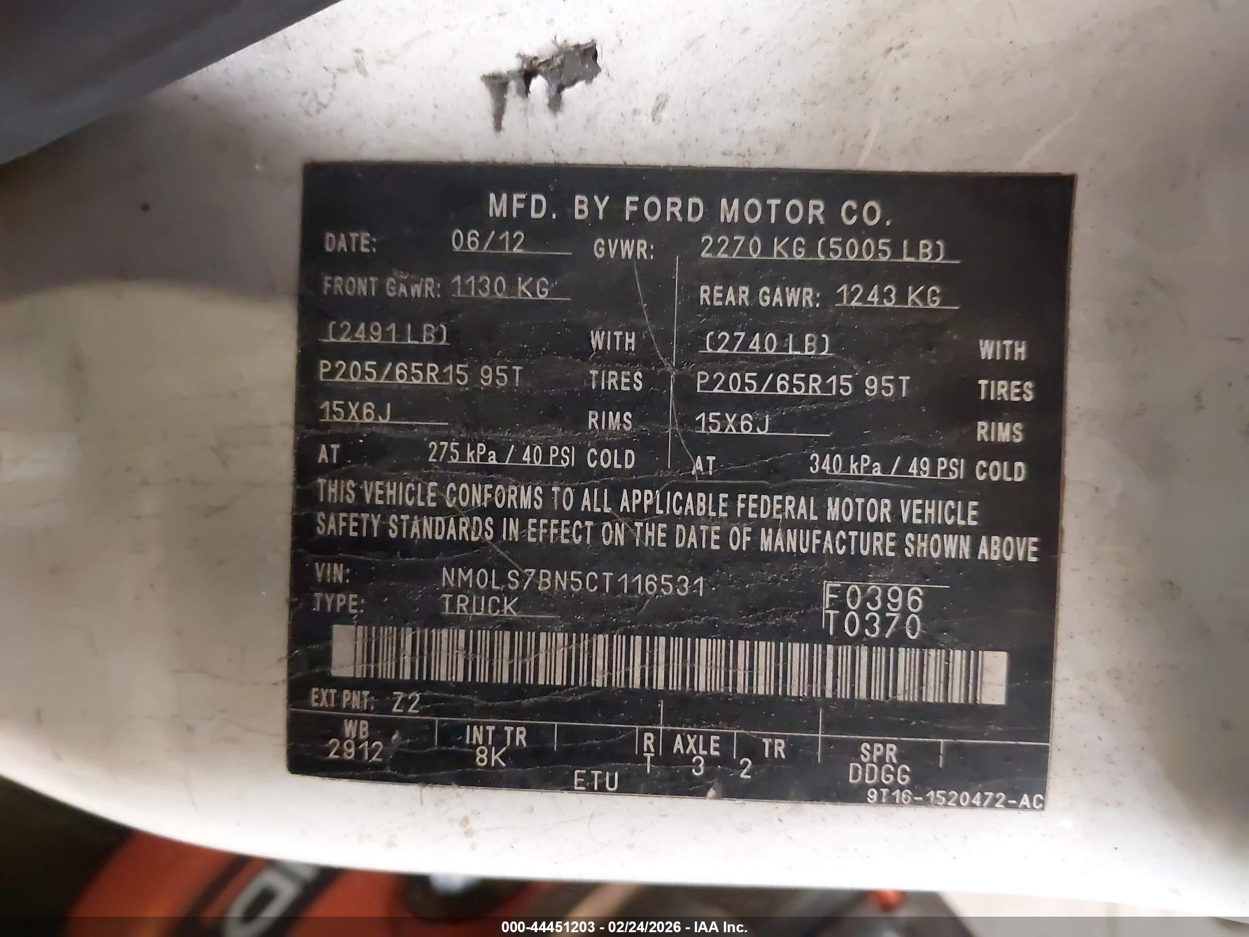 FORD TRANSIT image 9