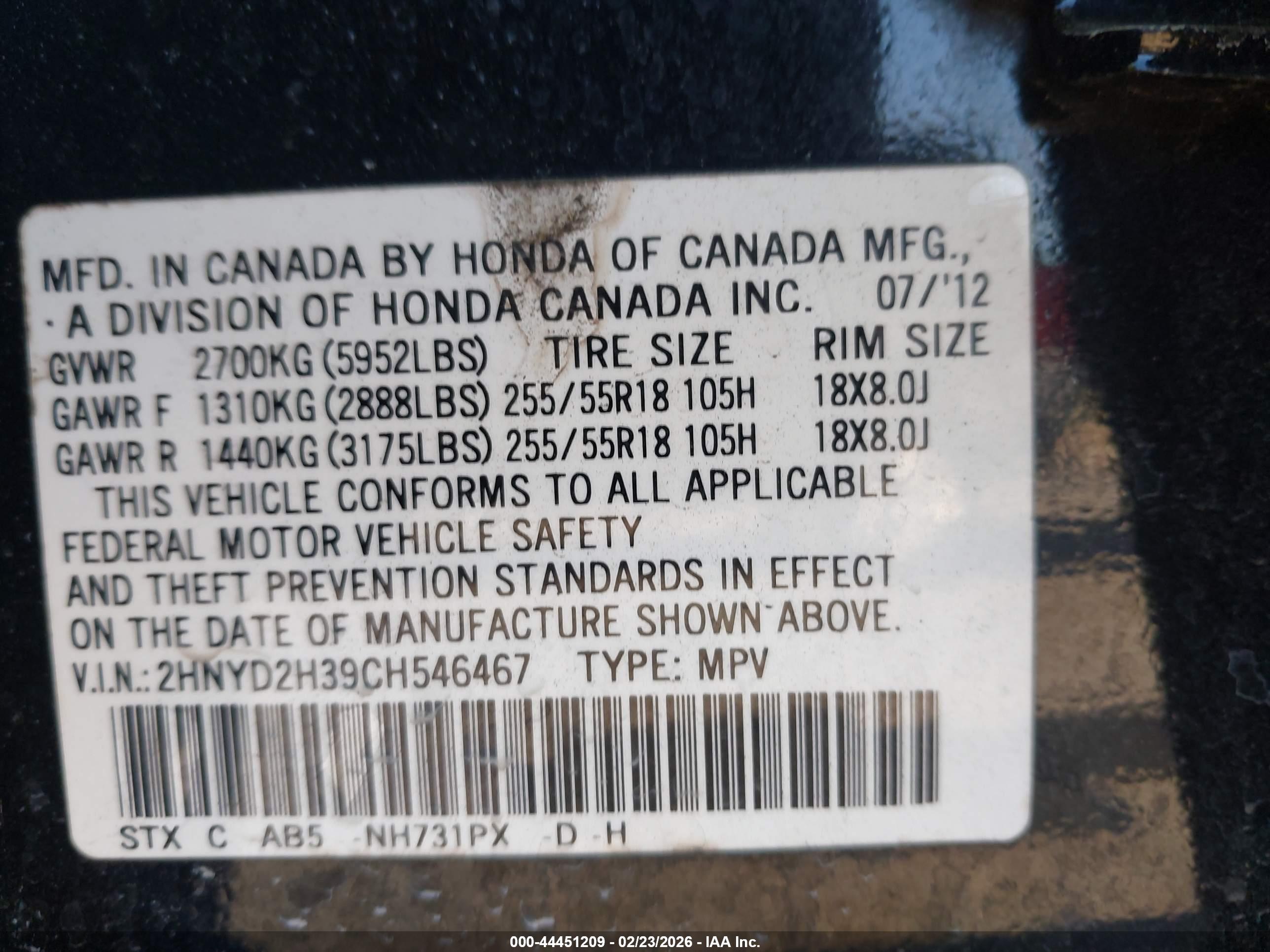 ACURA MDX image 9
