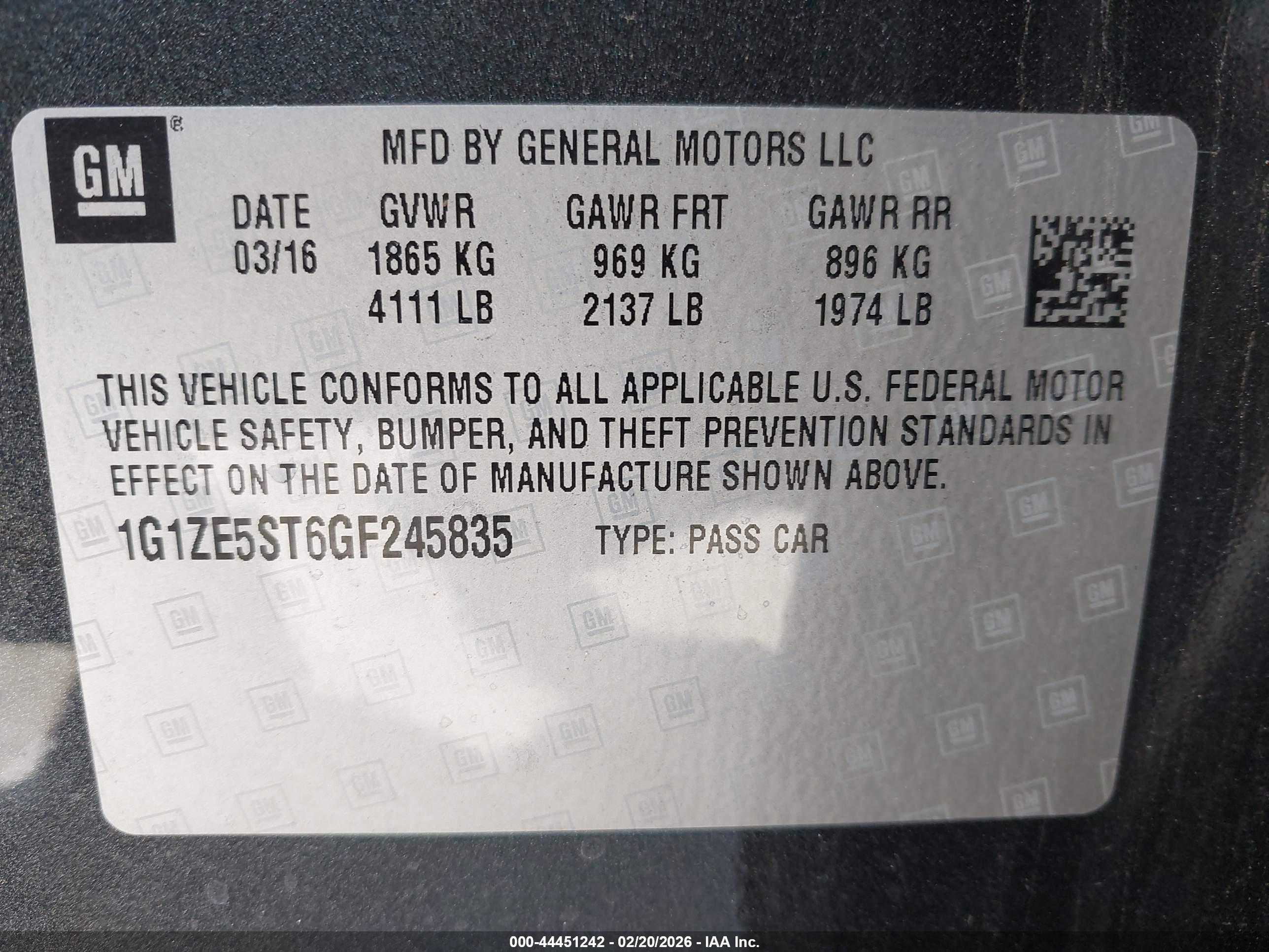 CHEVROLET MALIBU image 9