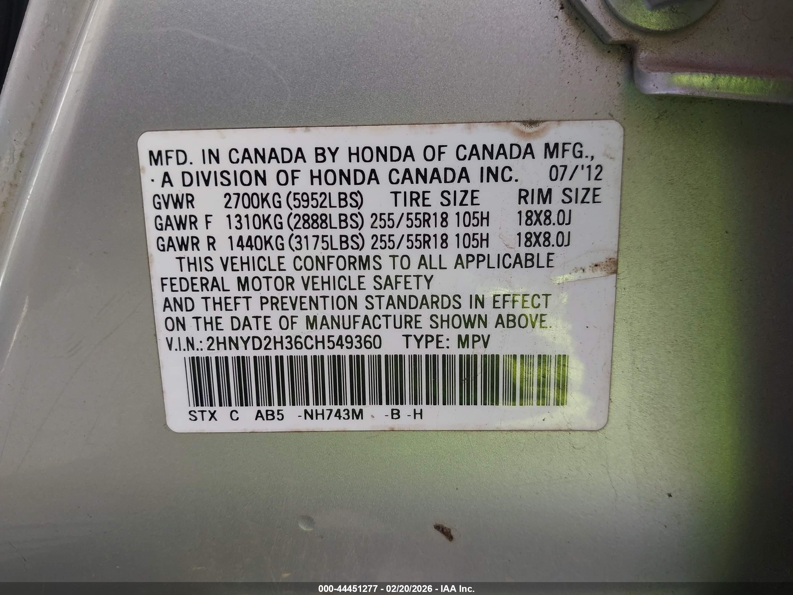ACURA MDX image 9