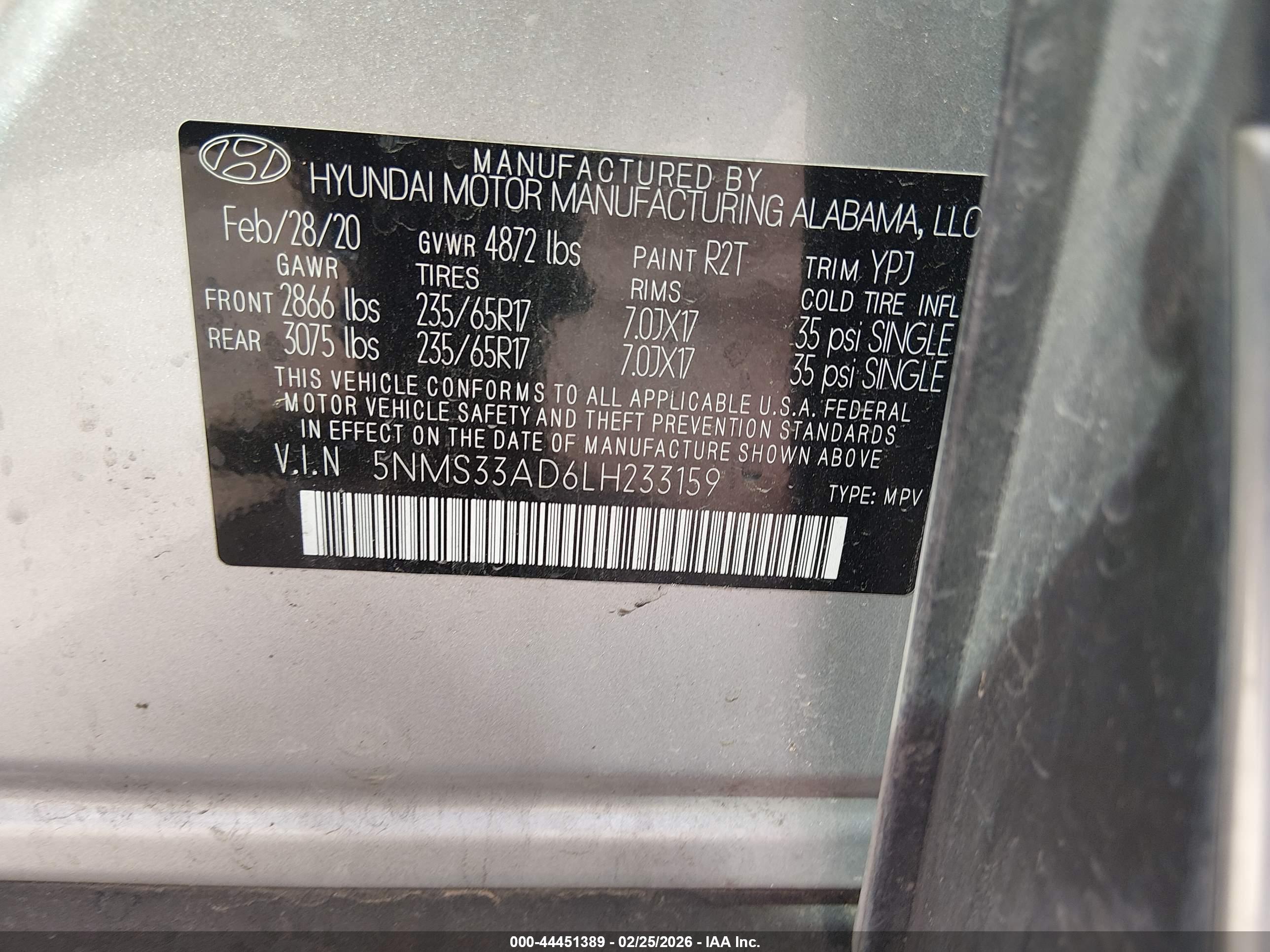 HYUNDAI SANTA image 9