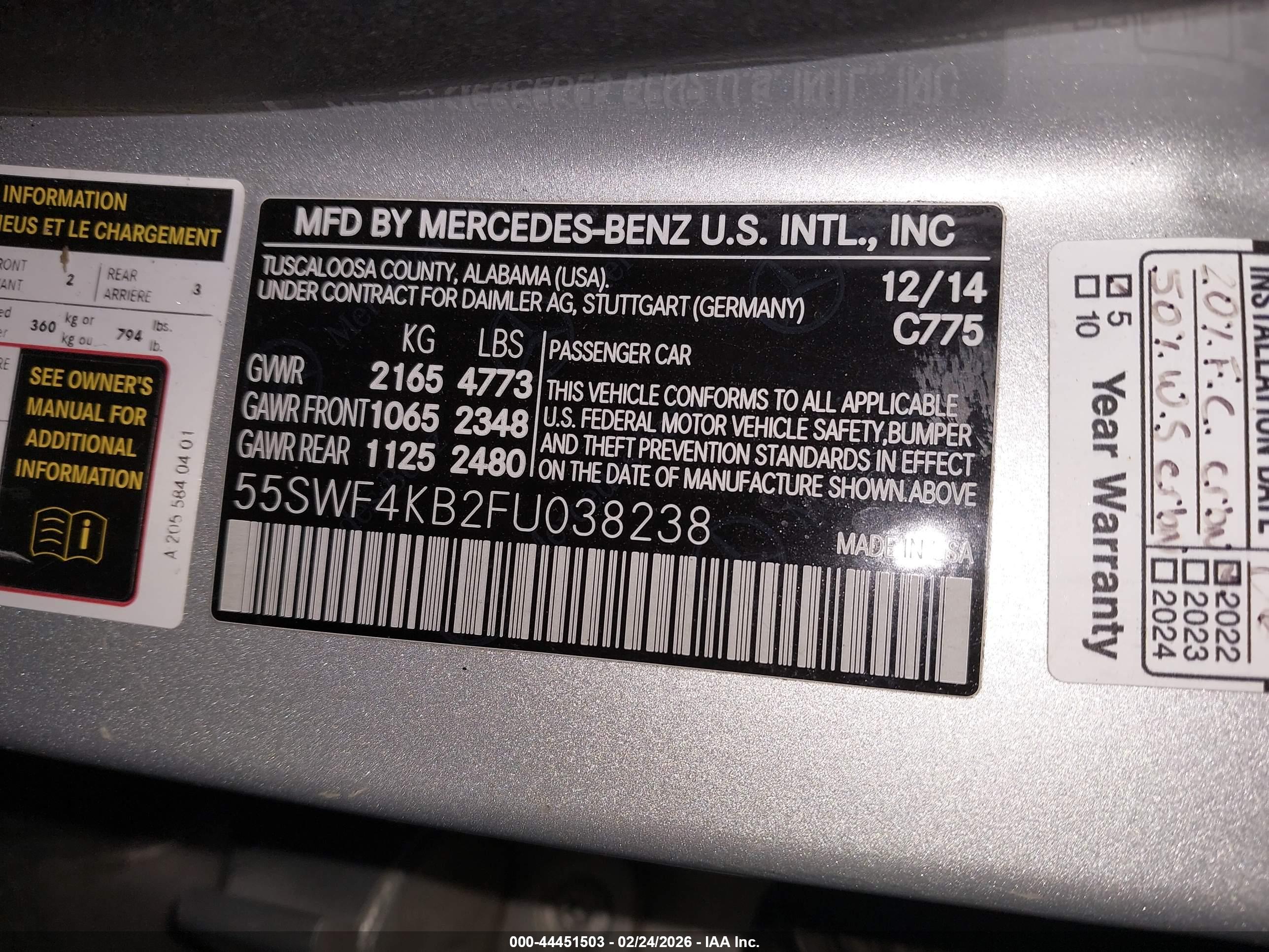 MERCEDES-BENZ C image 9