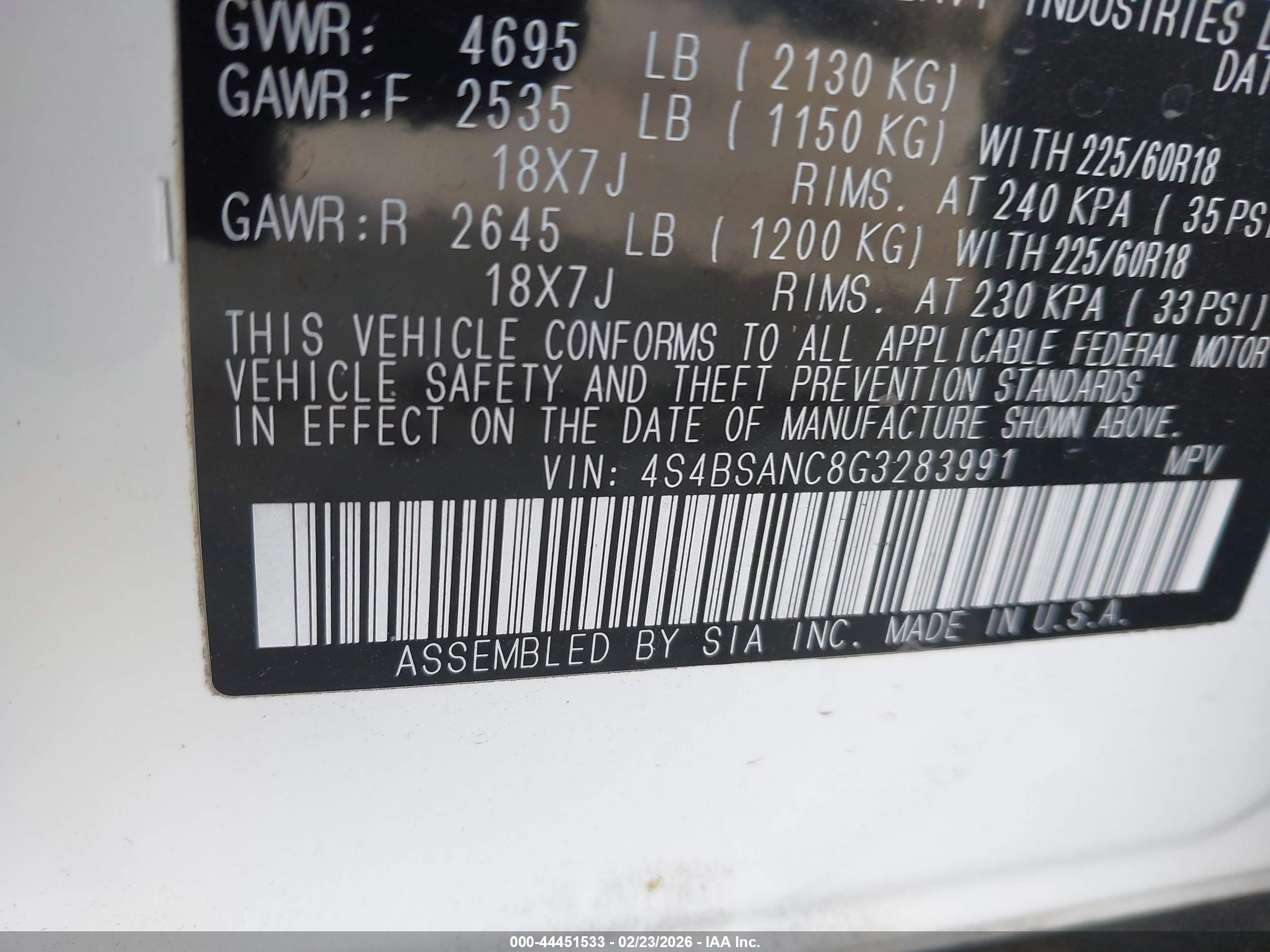 SUBARU OUTBACK image 9