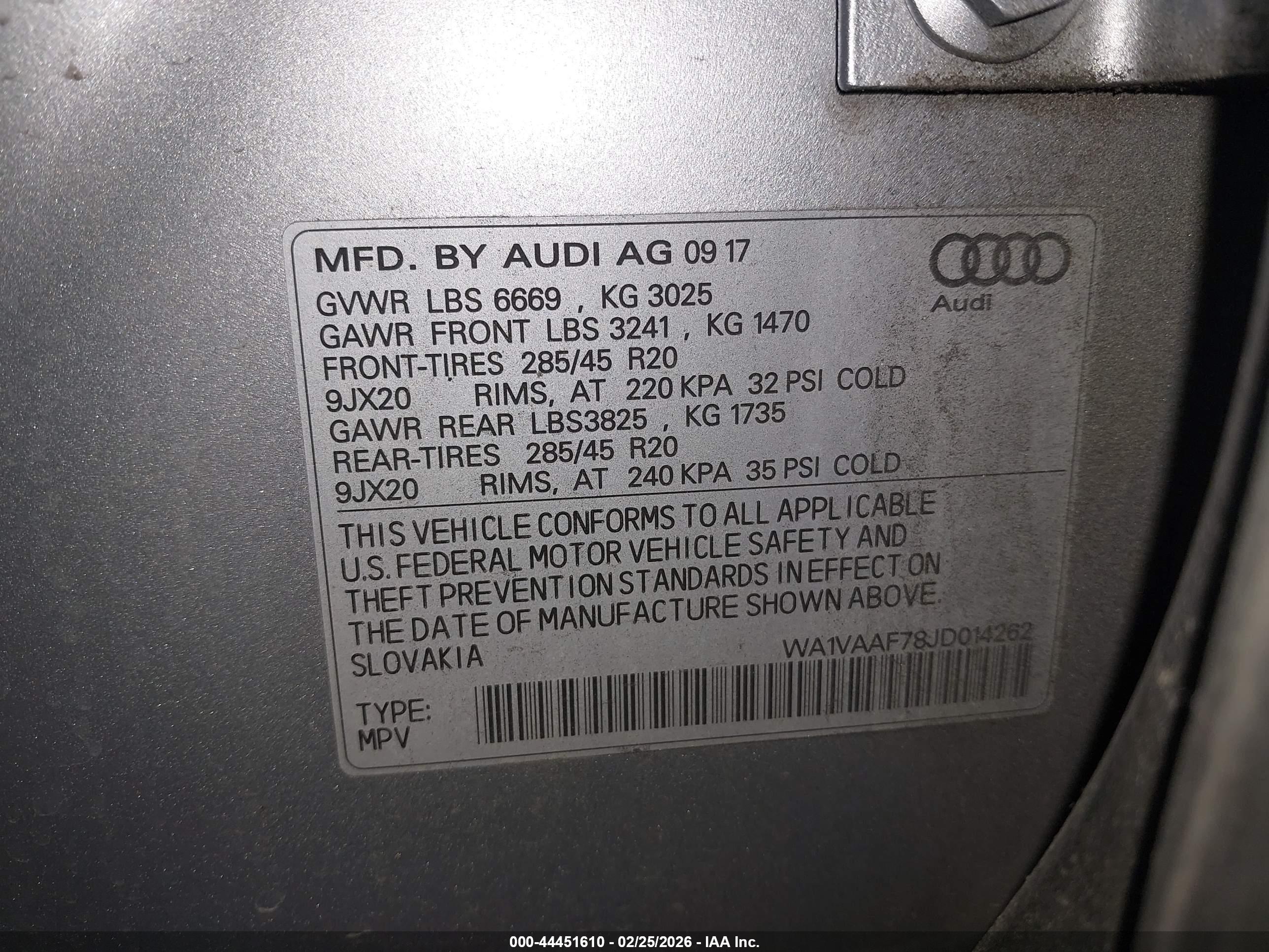 AUDI Q7 image 9