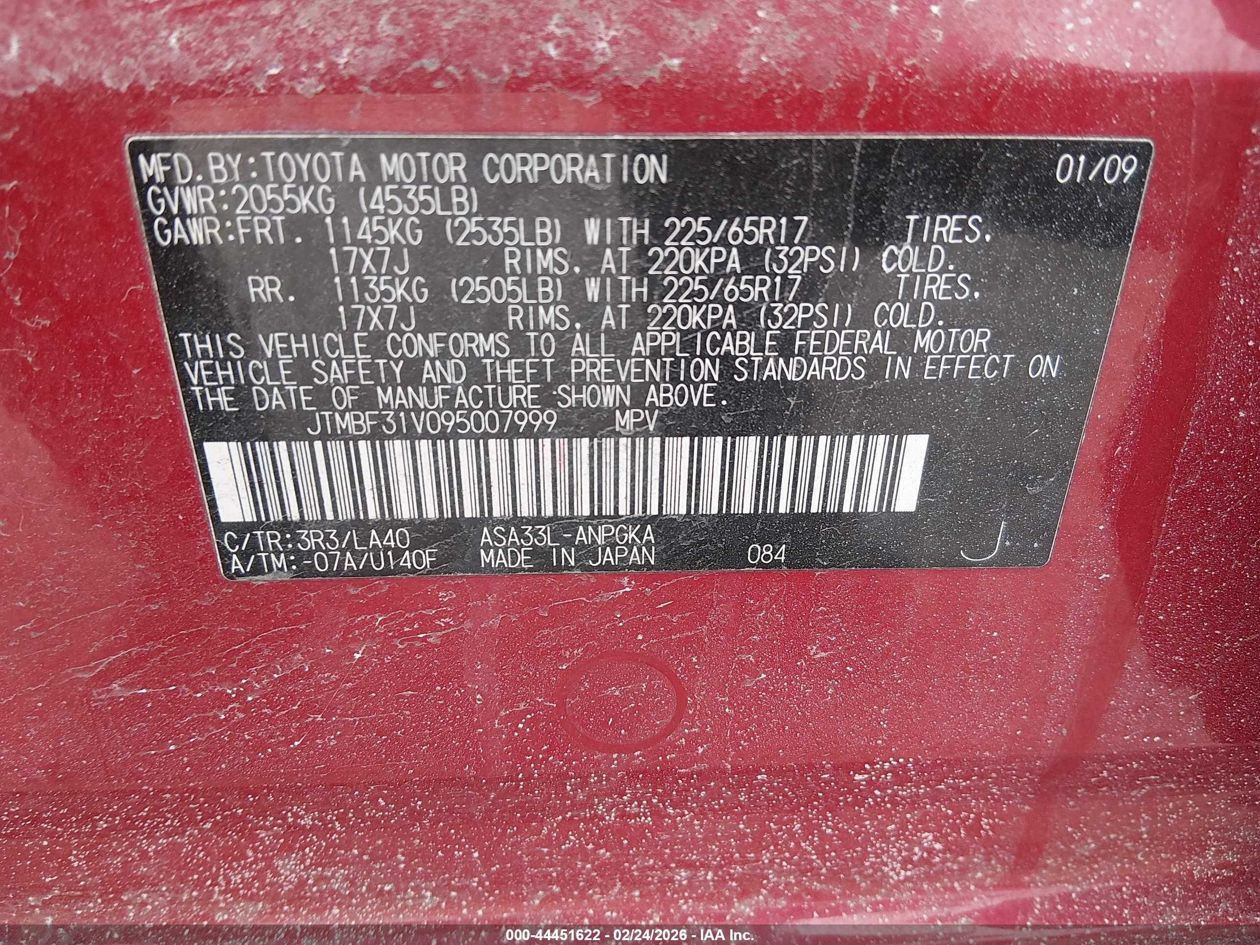 TOYOTA RAV4 image 9
