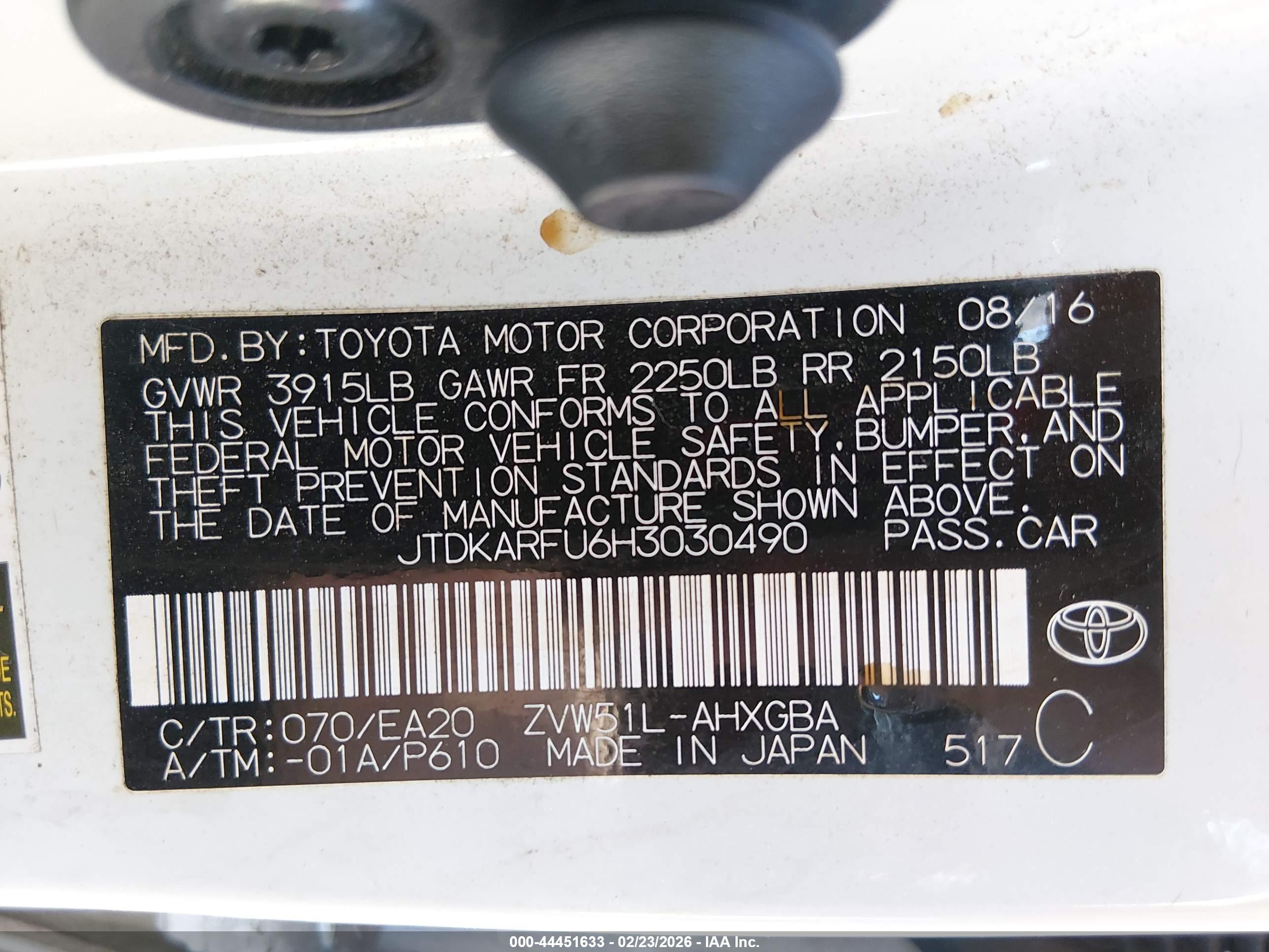 TOYOTA PRIUS image 9