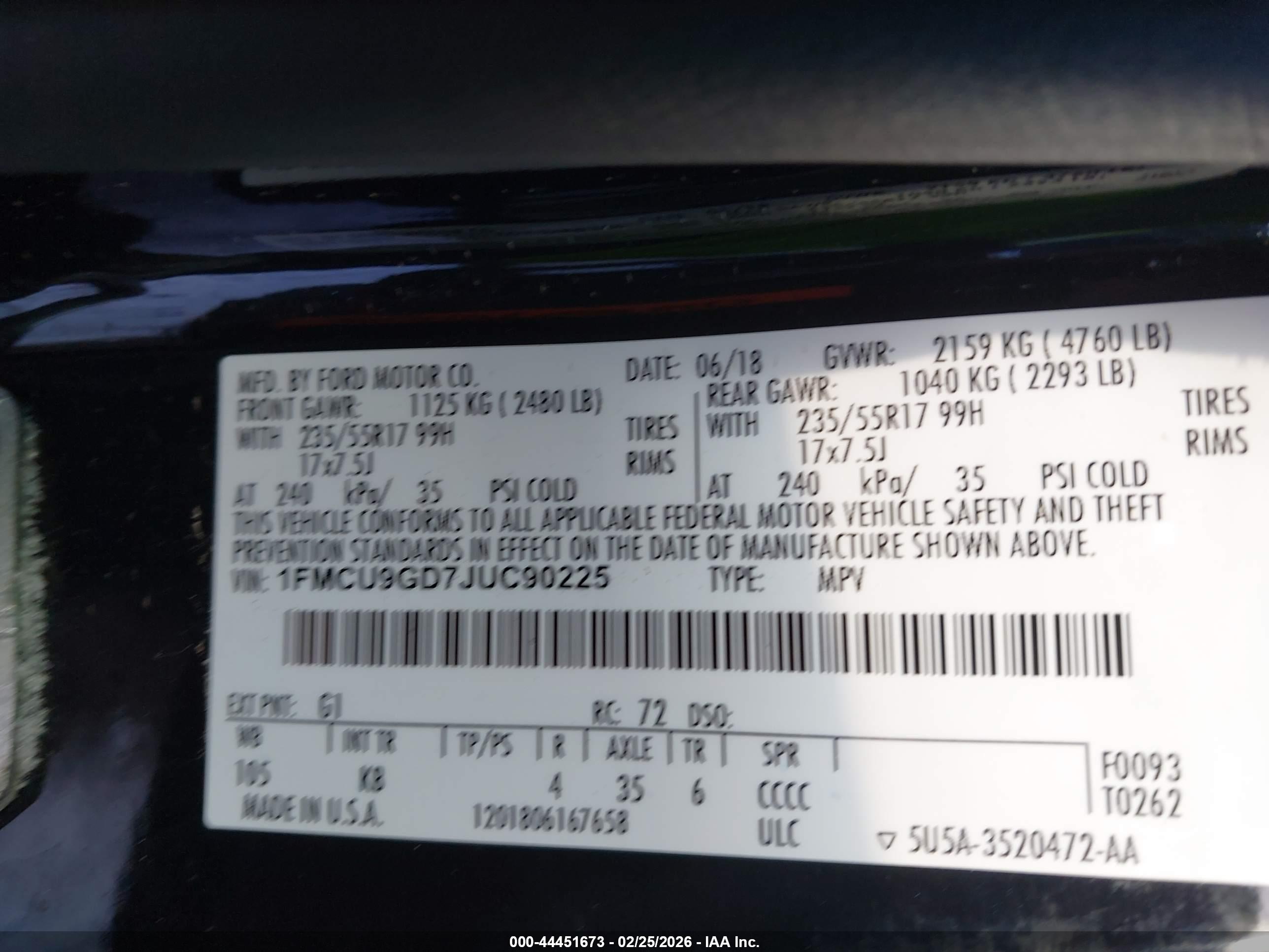 FORD ESCAPE image 9