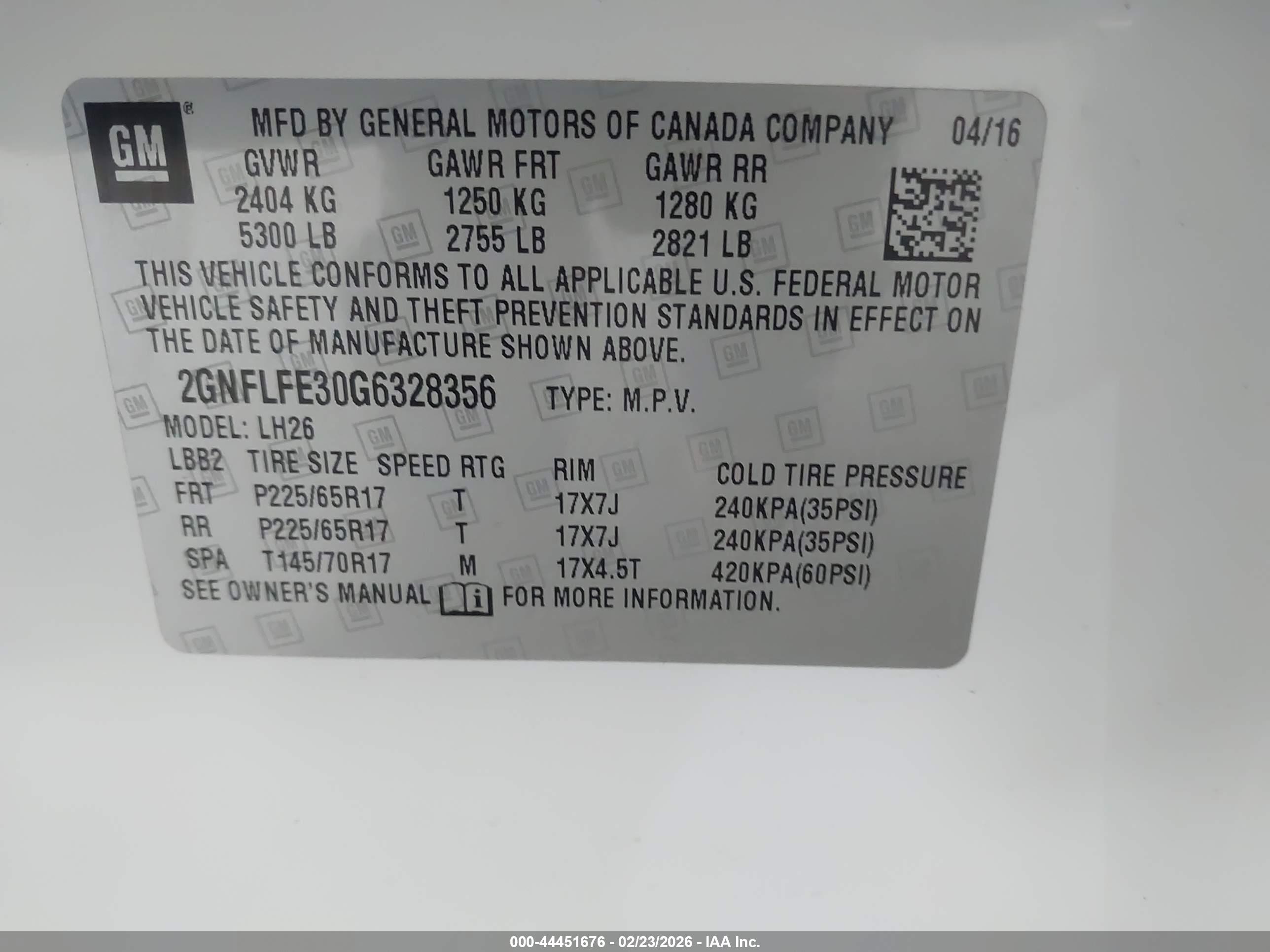 CHEVROLET EQUINOX image 9