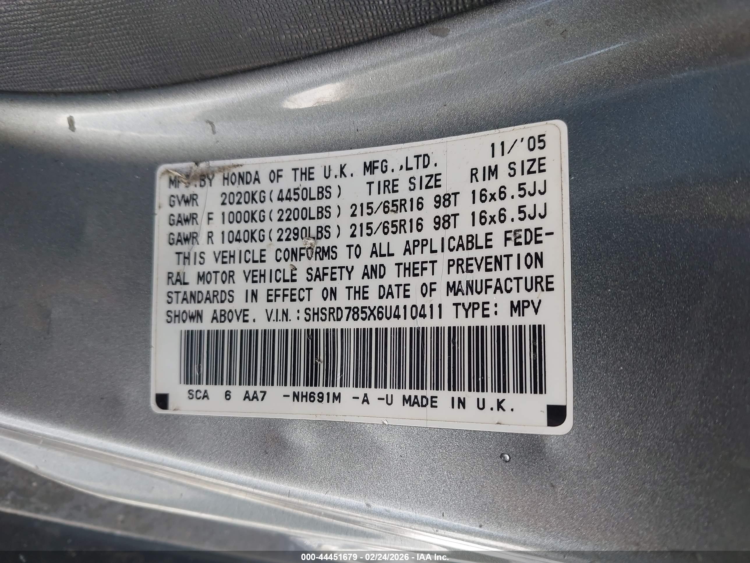 HONDA CR-V image 9