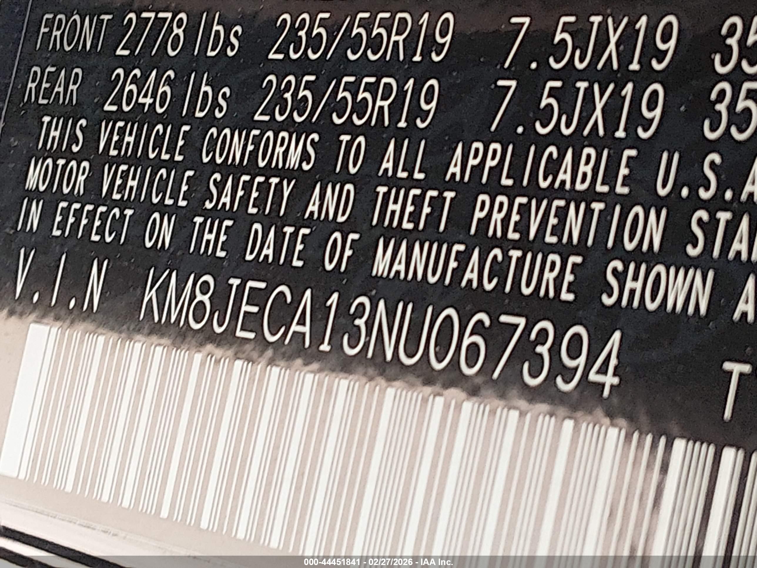 HYUNDAI TUCSON image 9