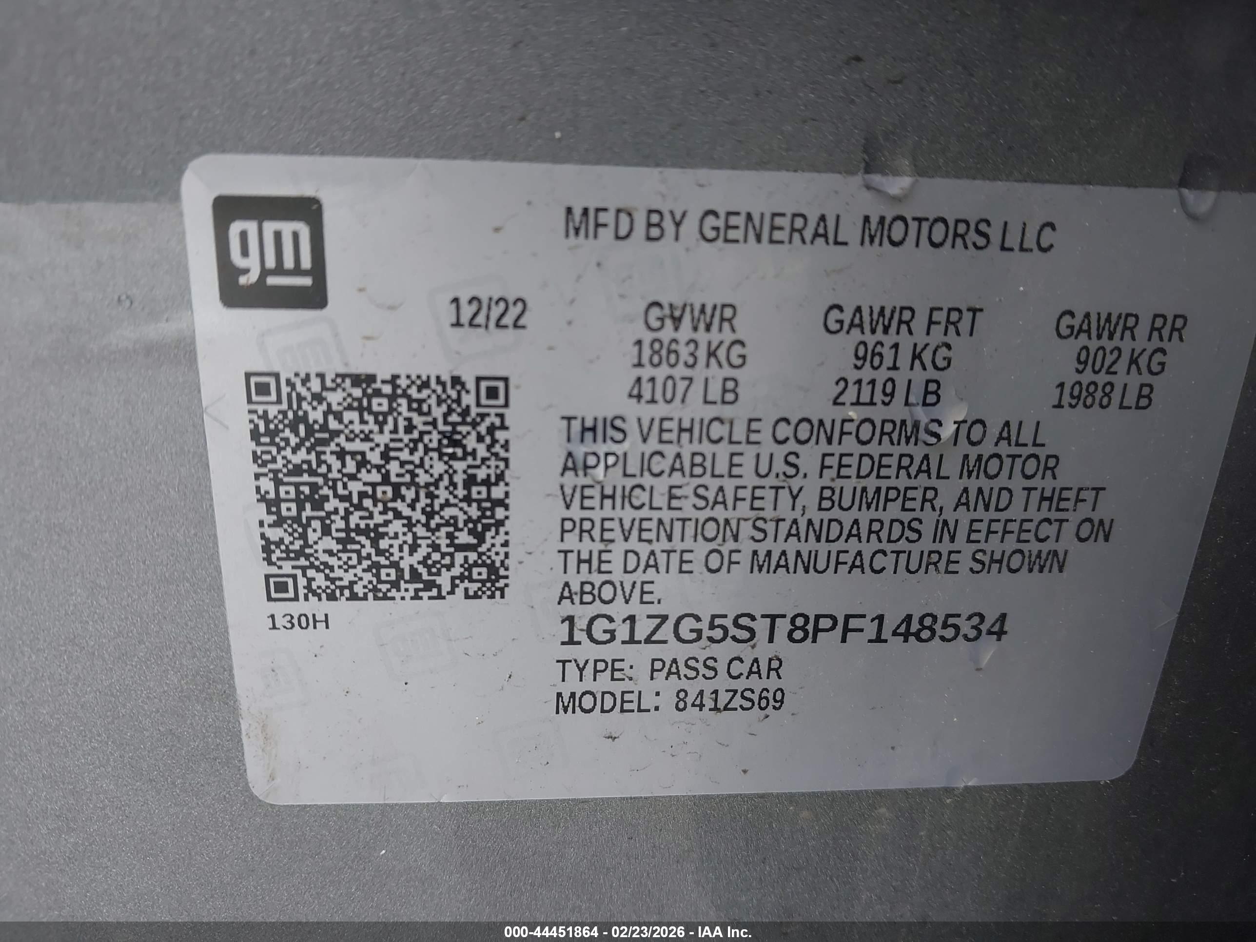 CHEVROLET MALIBU image 9
