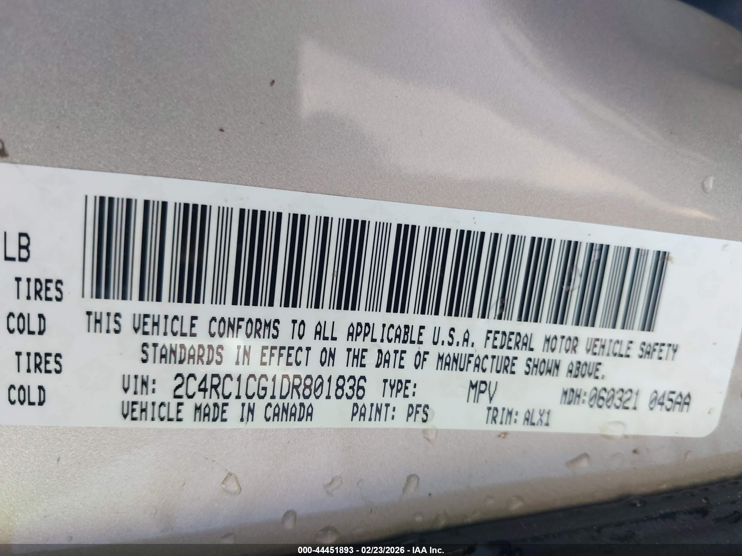 CHRYSLER TOWN image 9