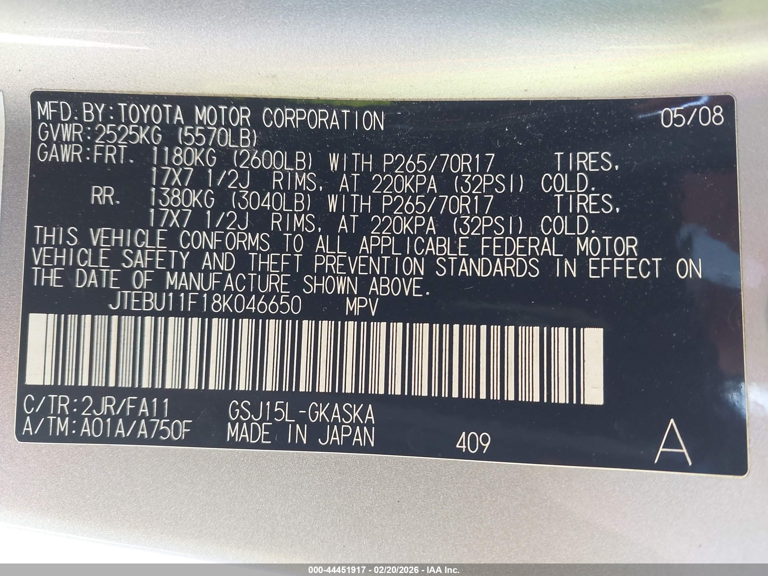 TOYOTA FJ image 9