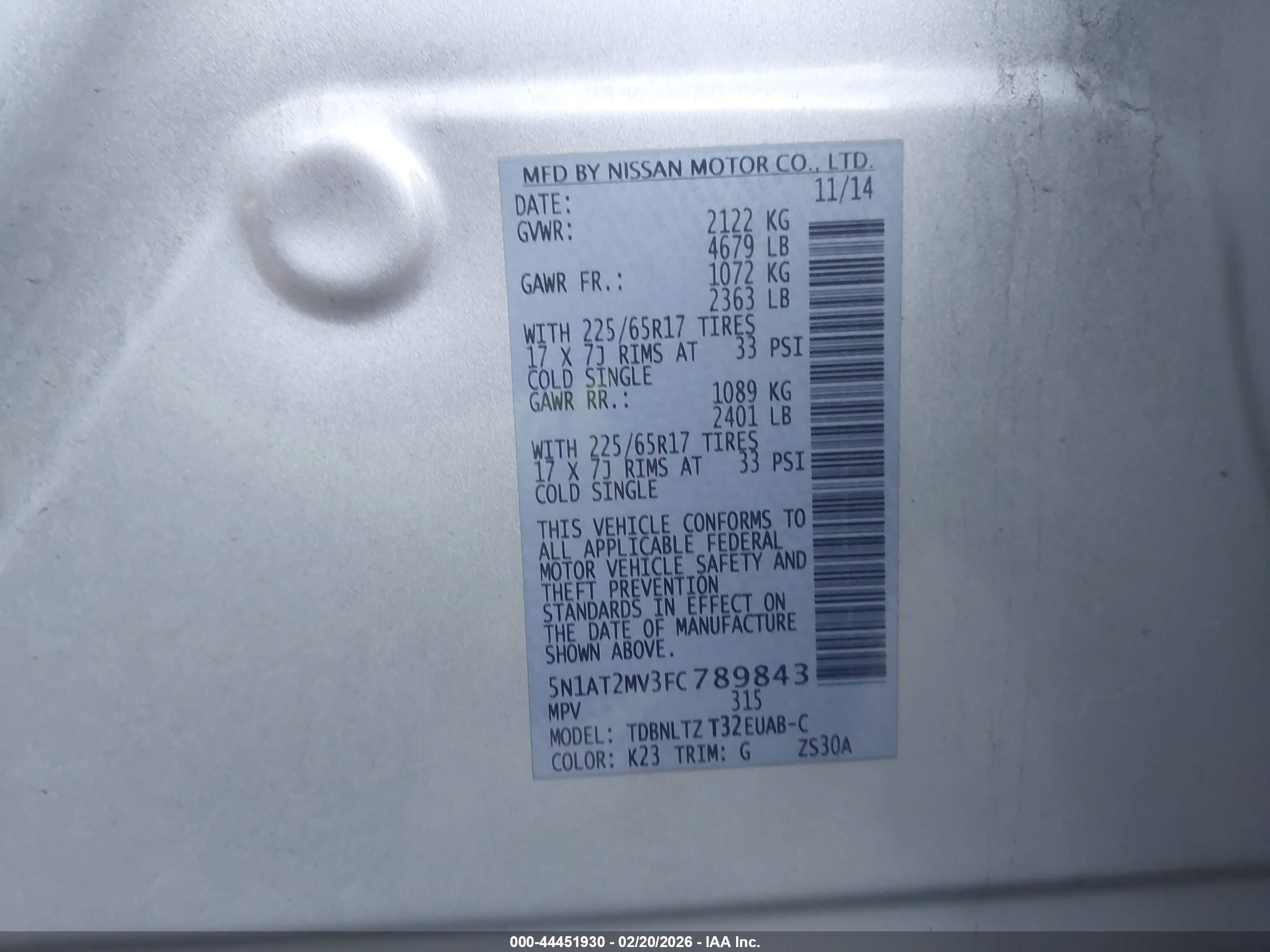 NISSAN ROGUE image 9