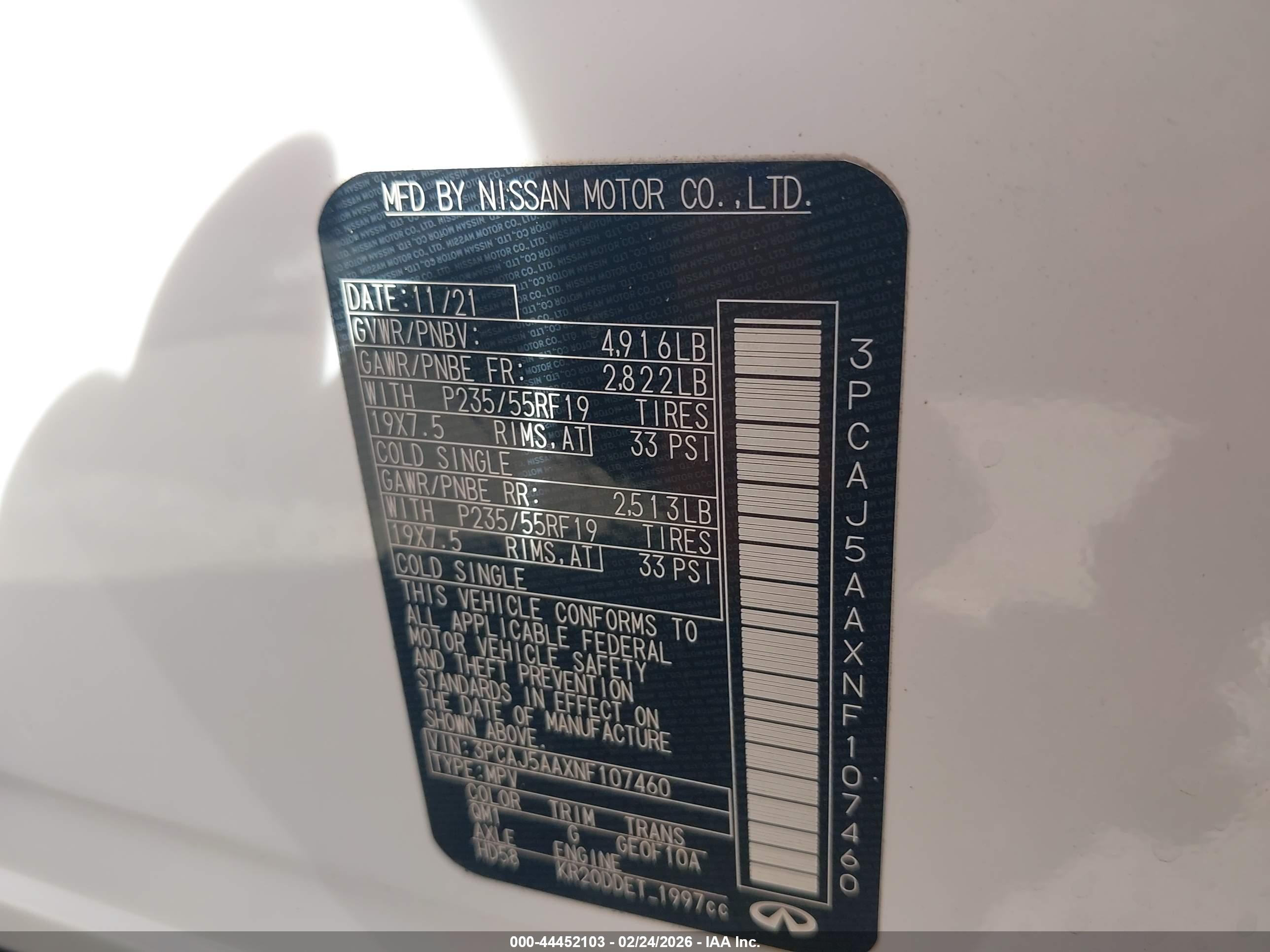 INFINITI QX50 image 9