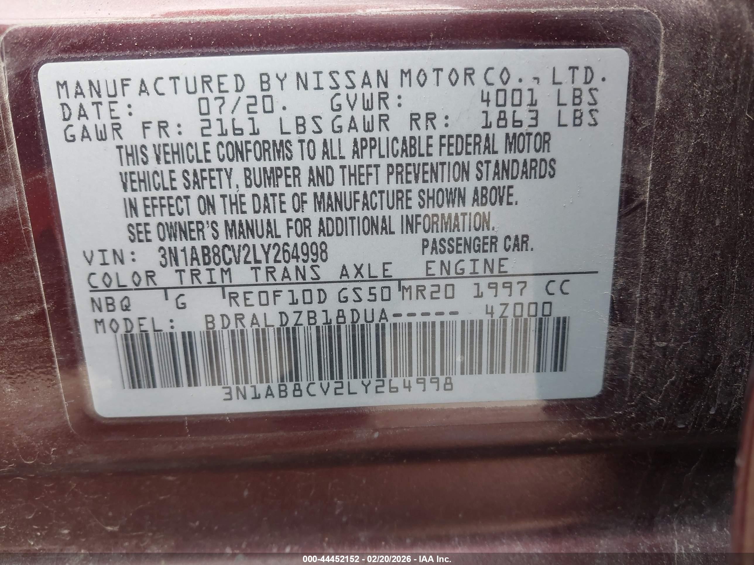 NISSAN SENTRA image 9