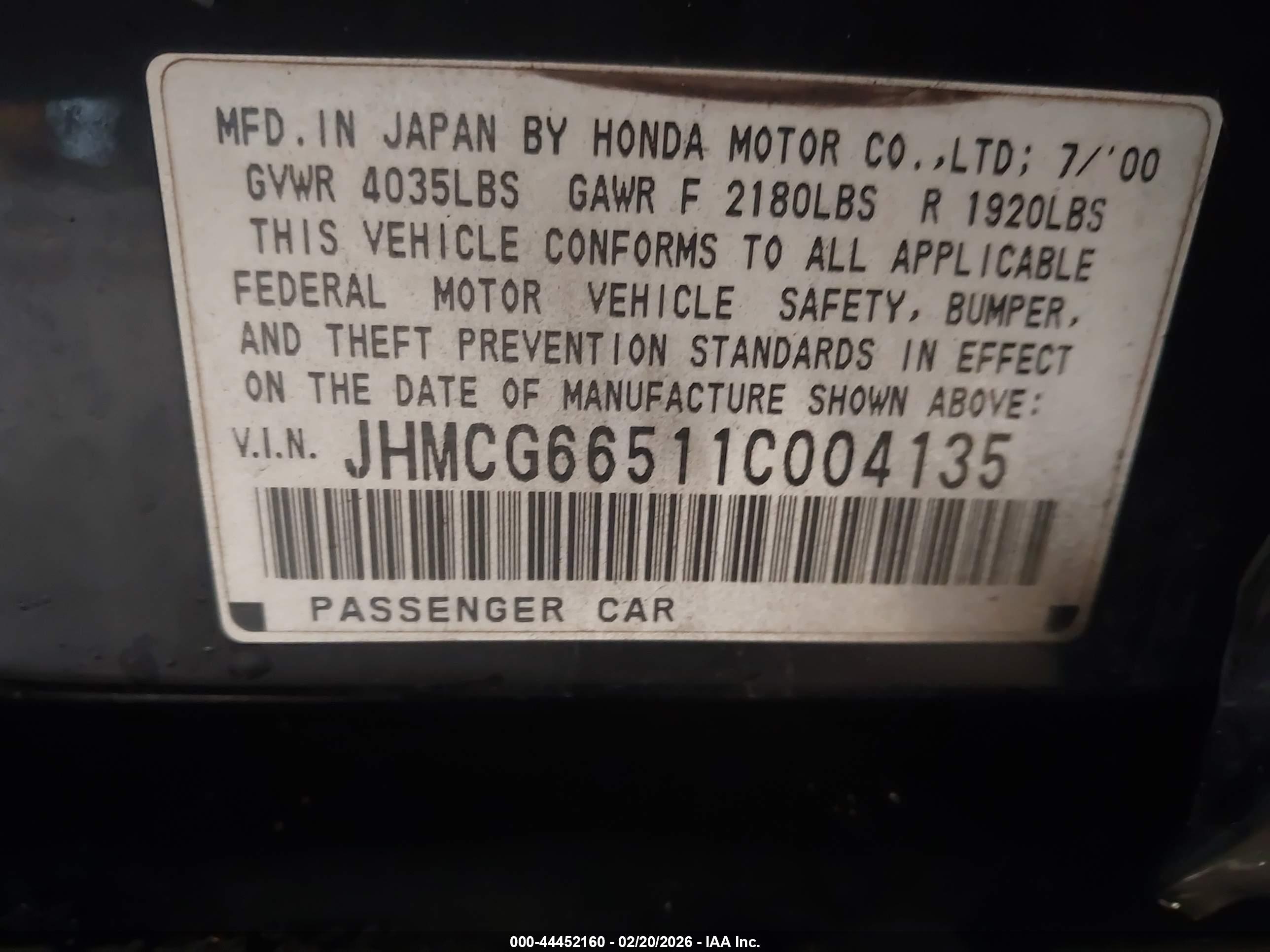 HONDA ACCORD image 9