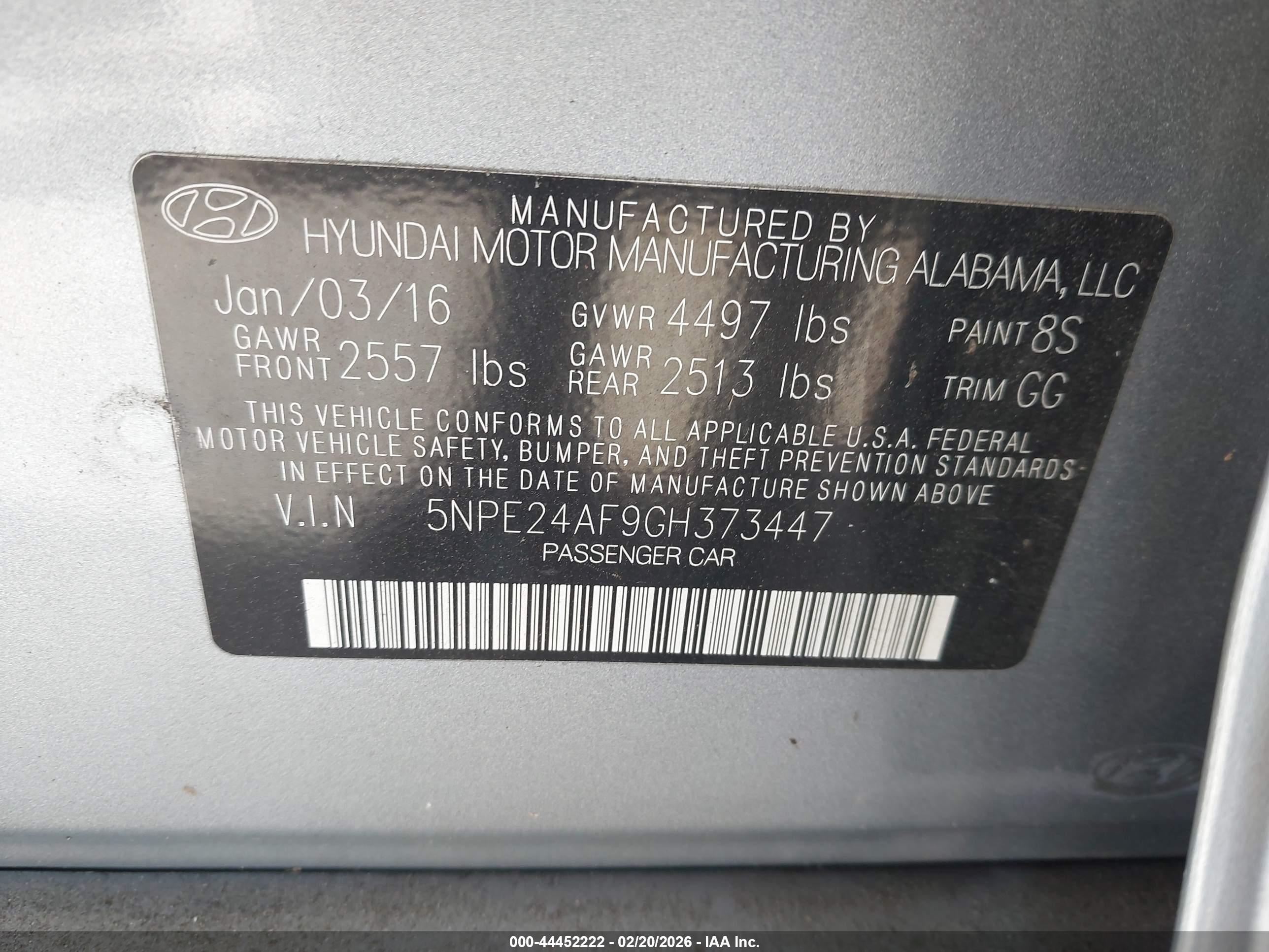HYUNDAI SONATA image 9