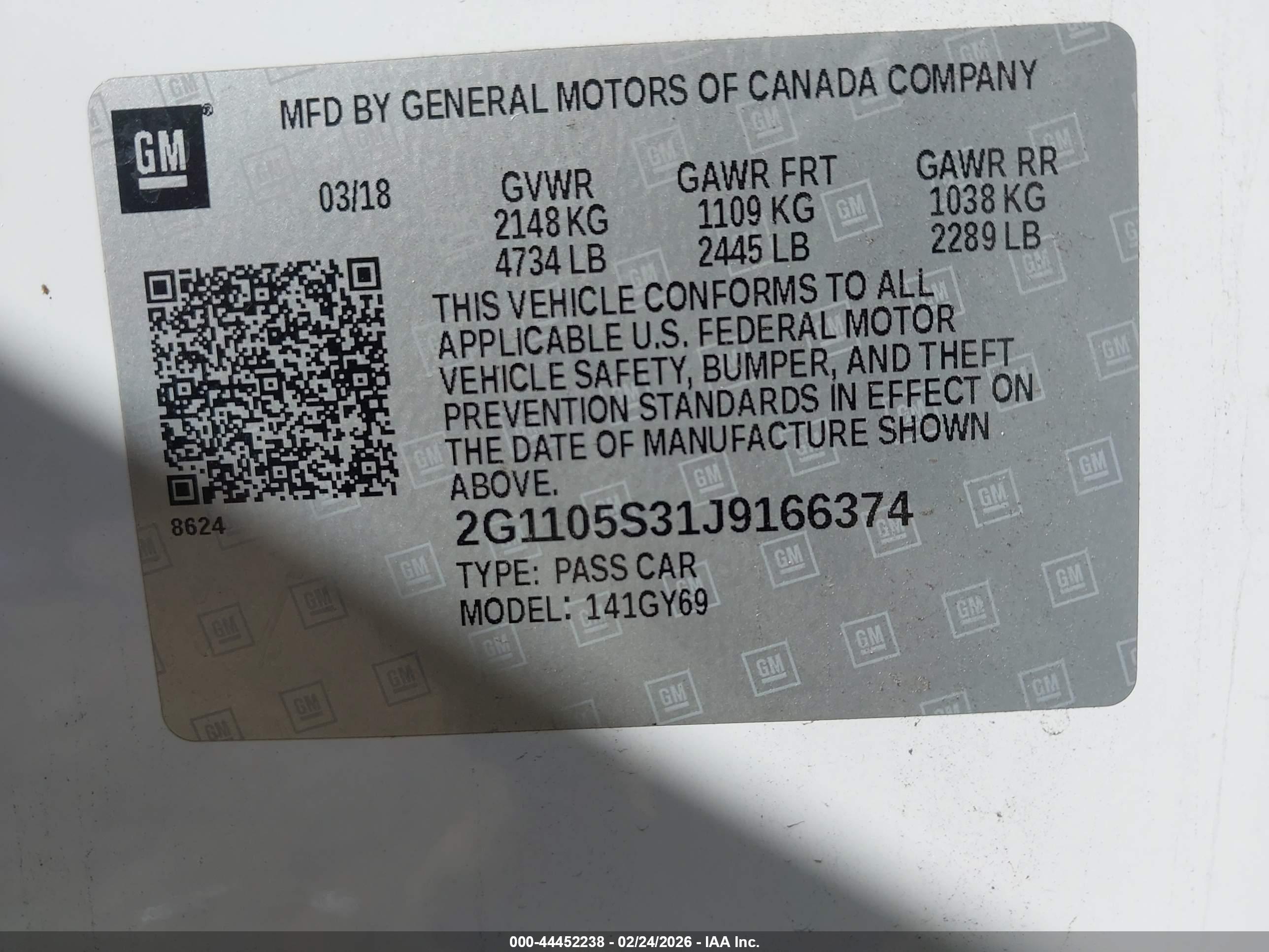 CHEVROLET IMPALA image 9