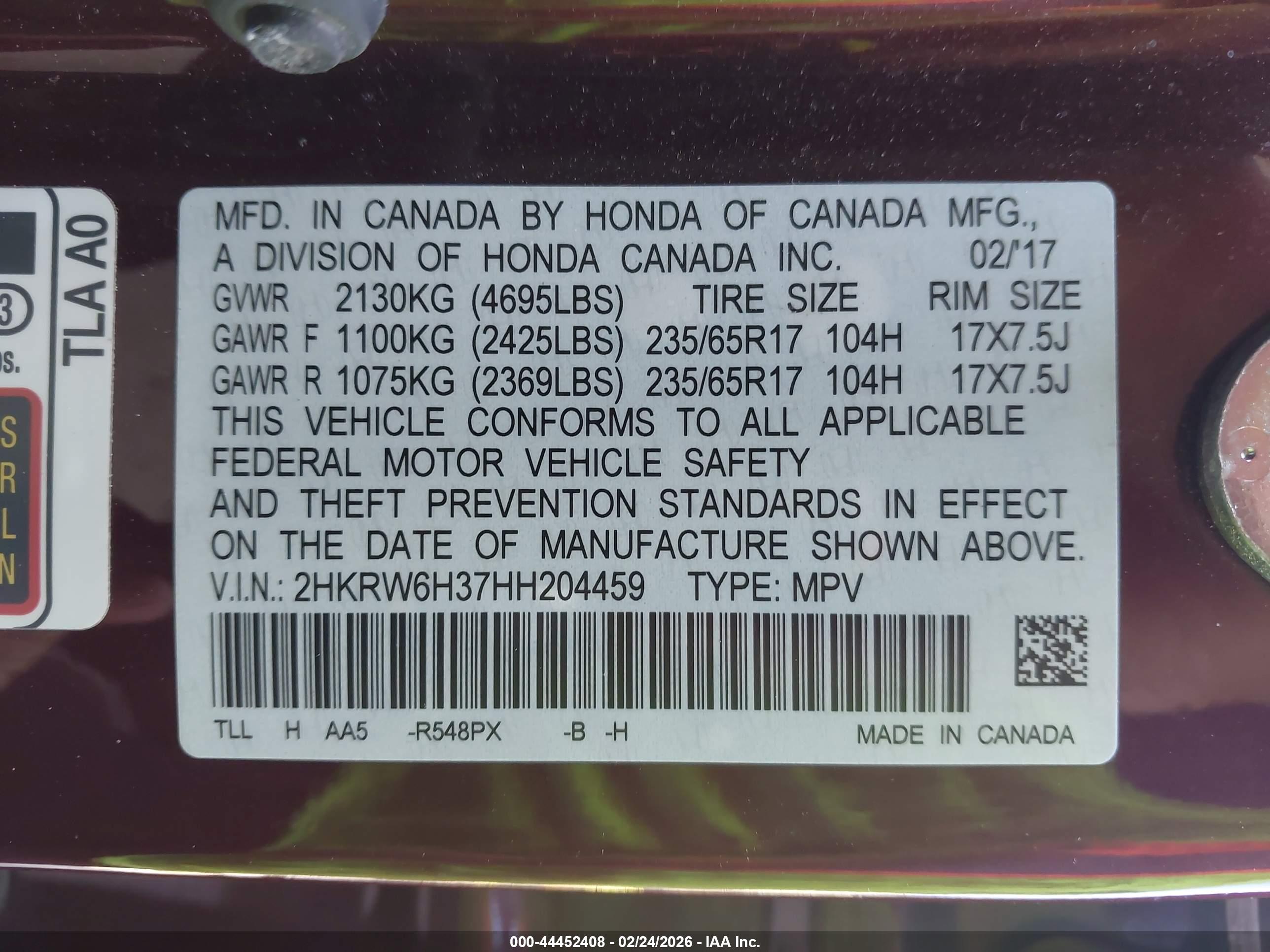 HONDA CR-V image 9
