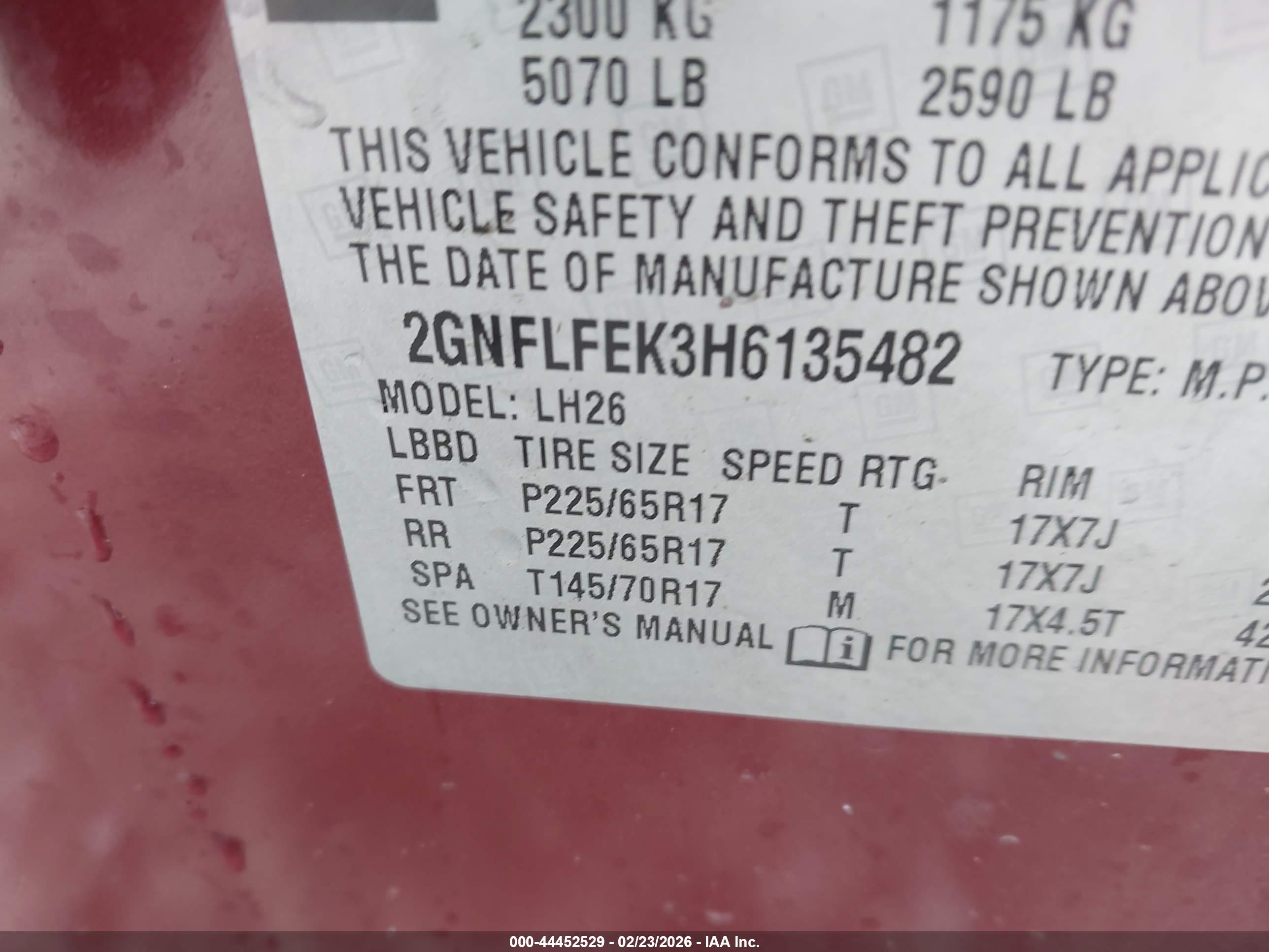 CHEVROLET EQUINOX image 9