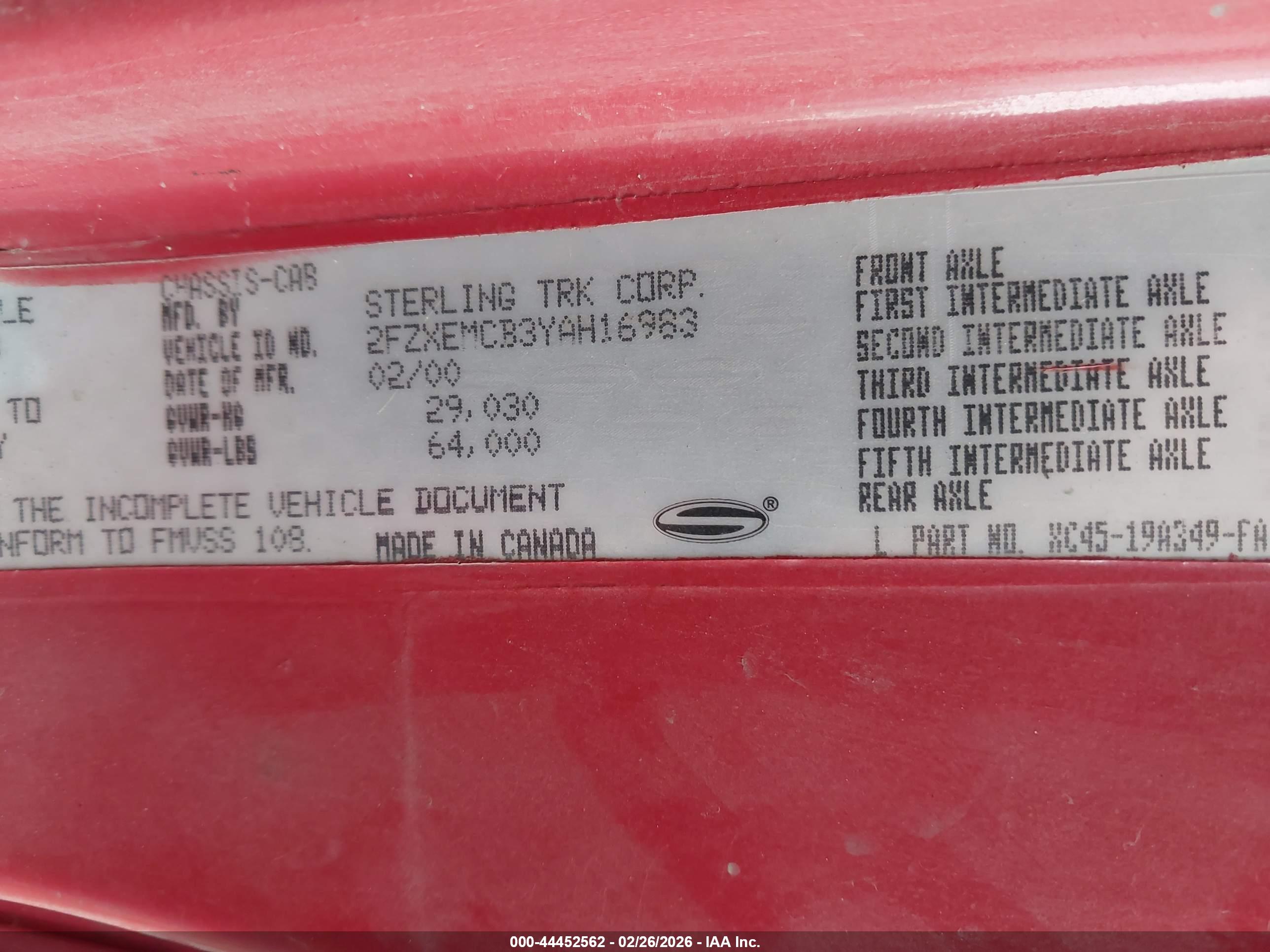 STERLING TRUCK image 9
