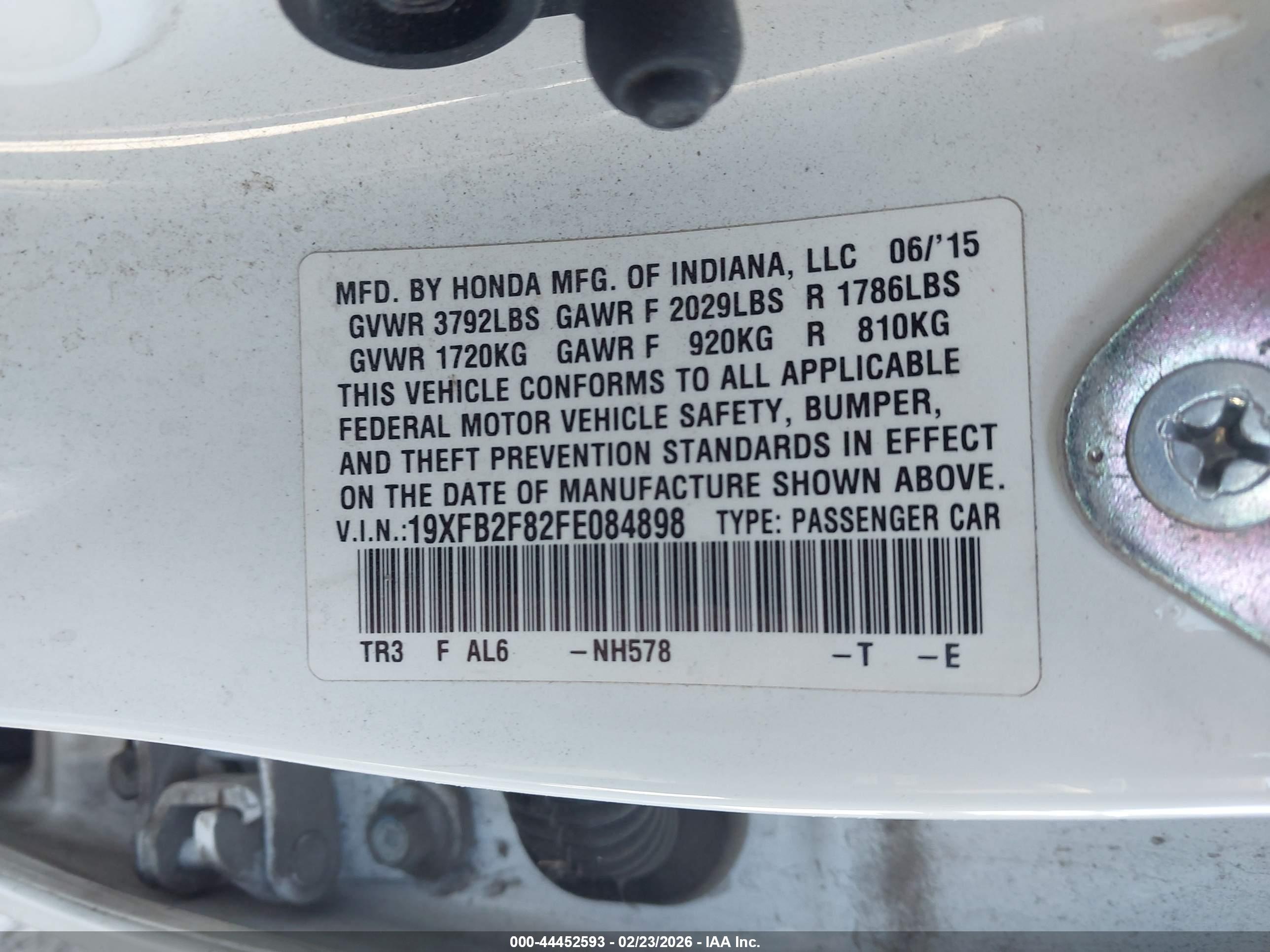 HONDA CIVIC image 9