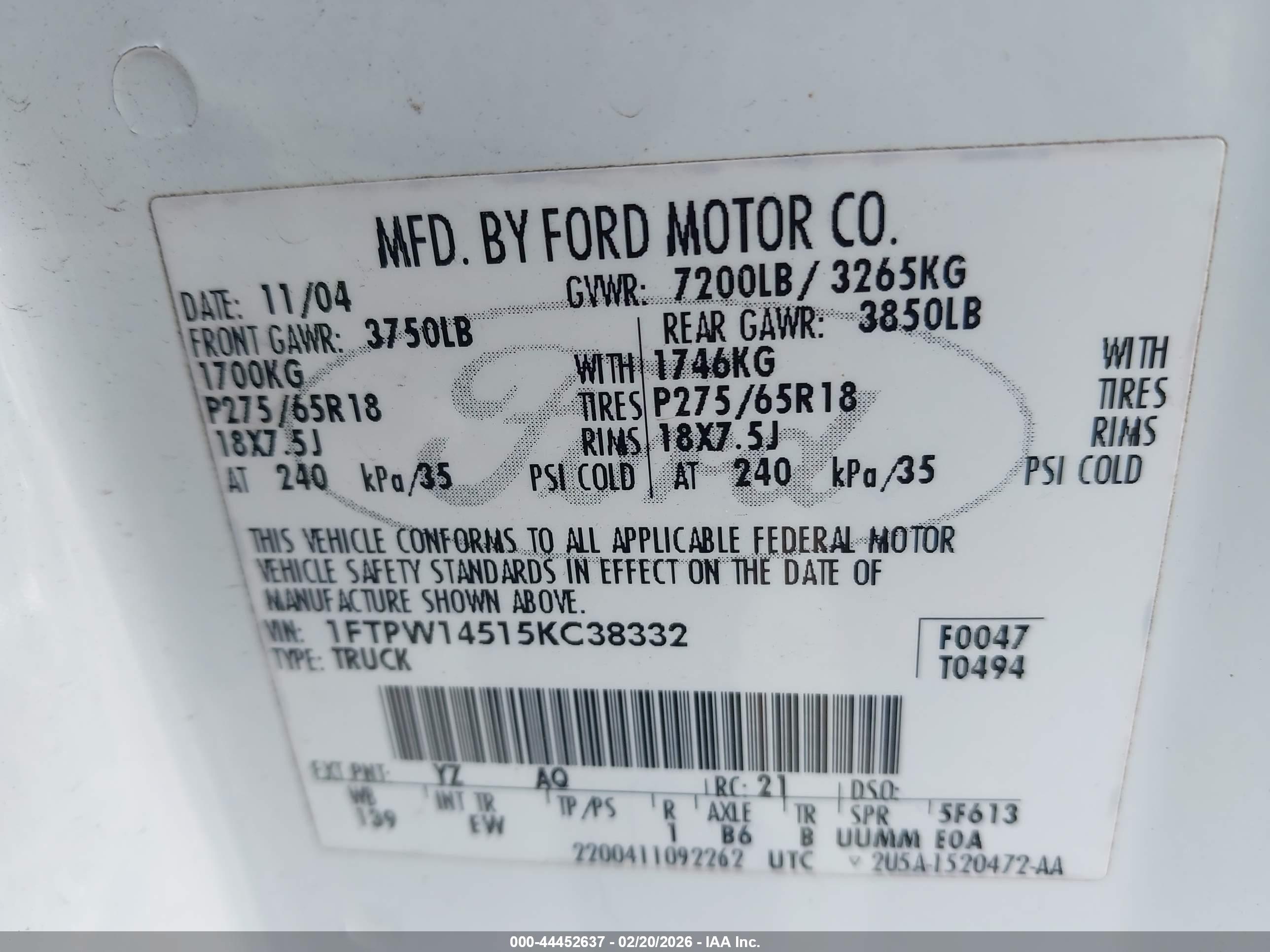 FORD F-150 image 9