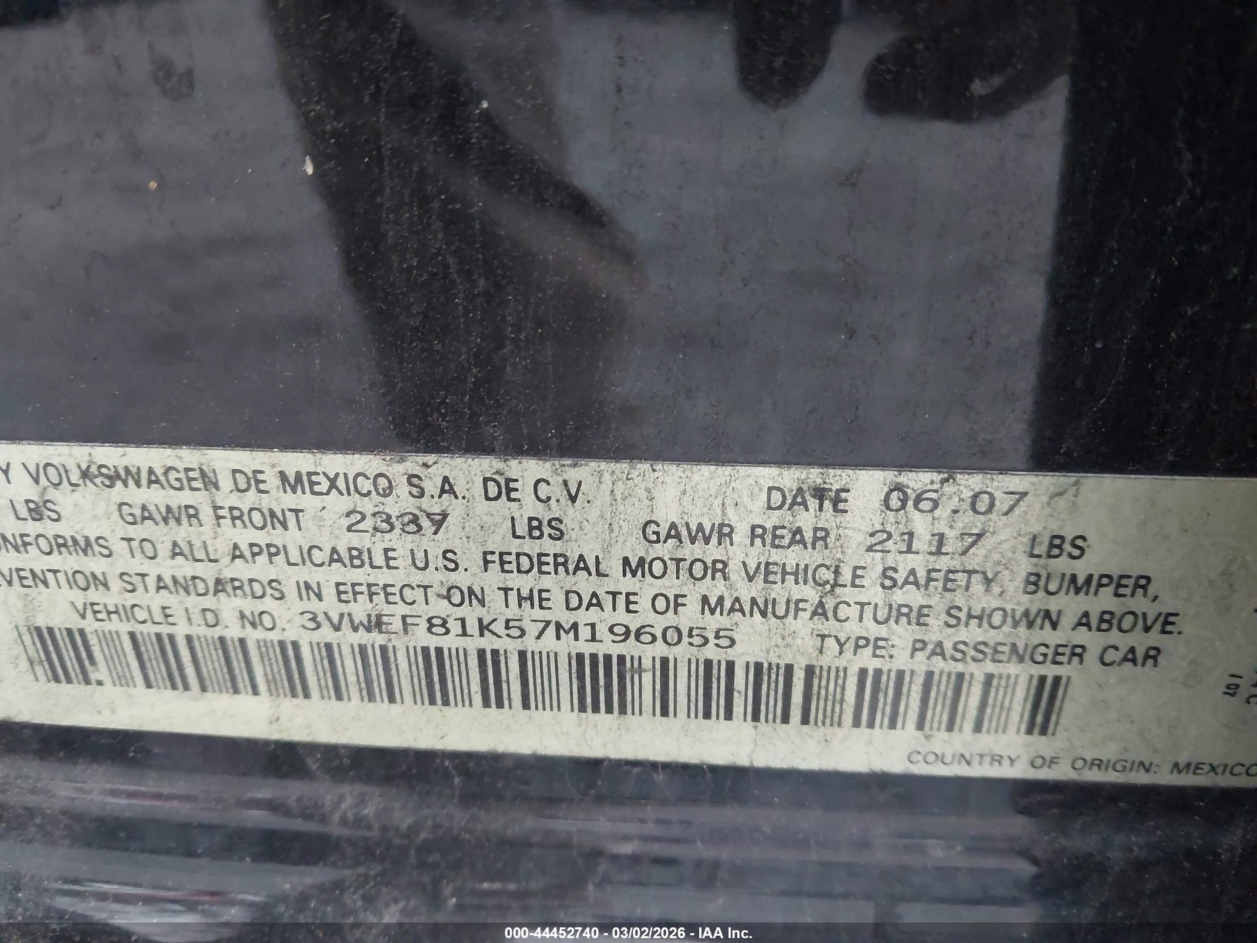 VOLKSWAGEN JETTA image 9