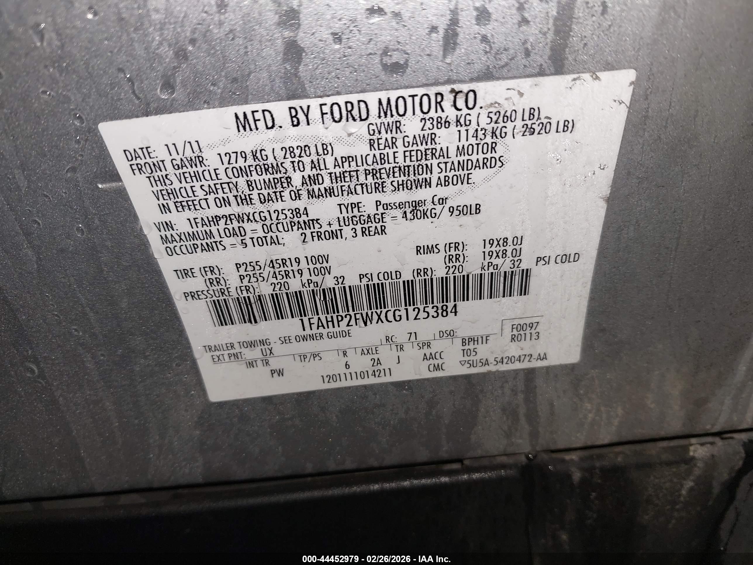 FORD TAURUS image 9