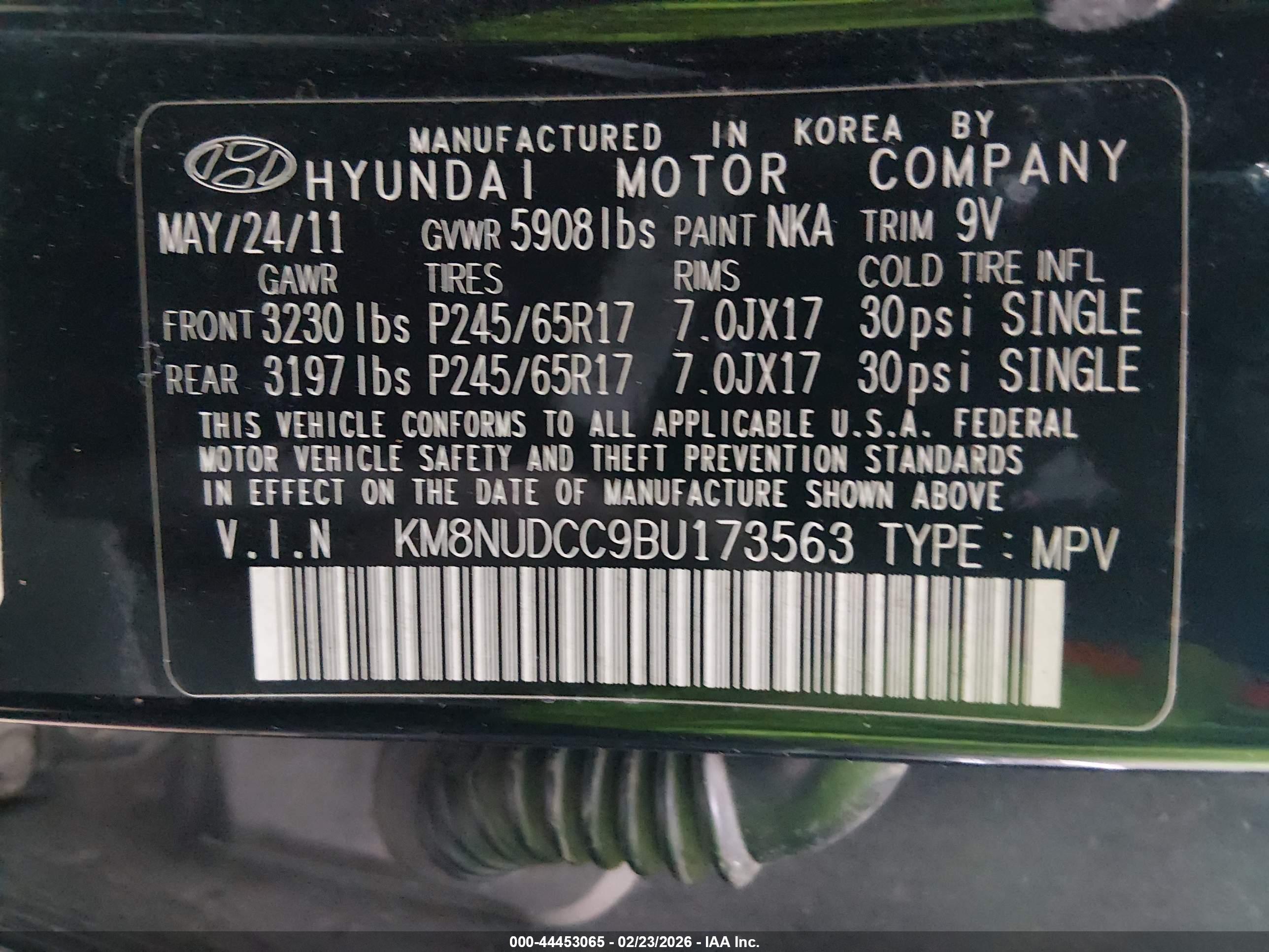 HYUNDAI VERACRUZ image 9