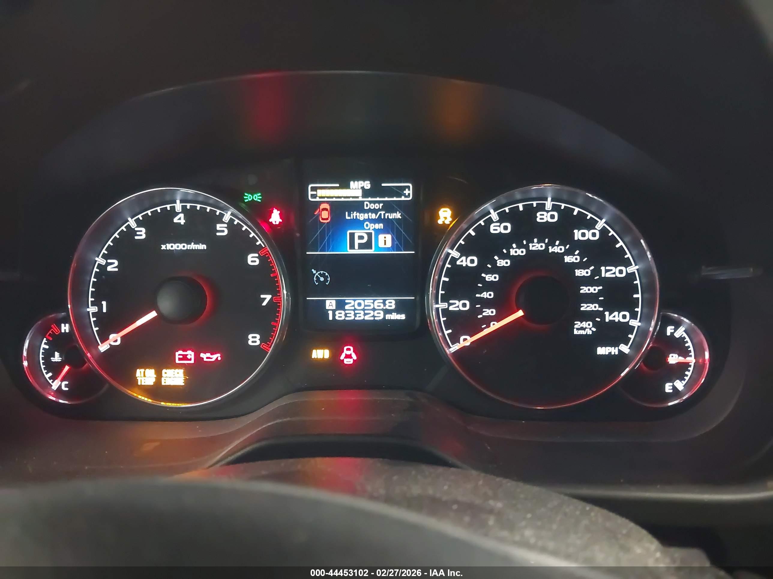 SUBARU OUTBACK image 7