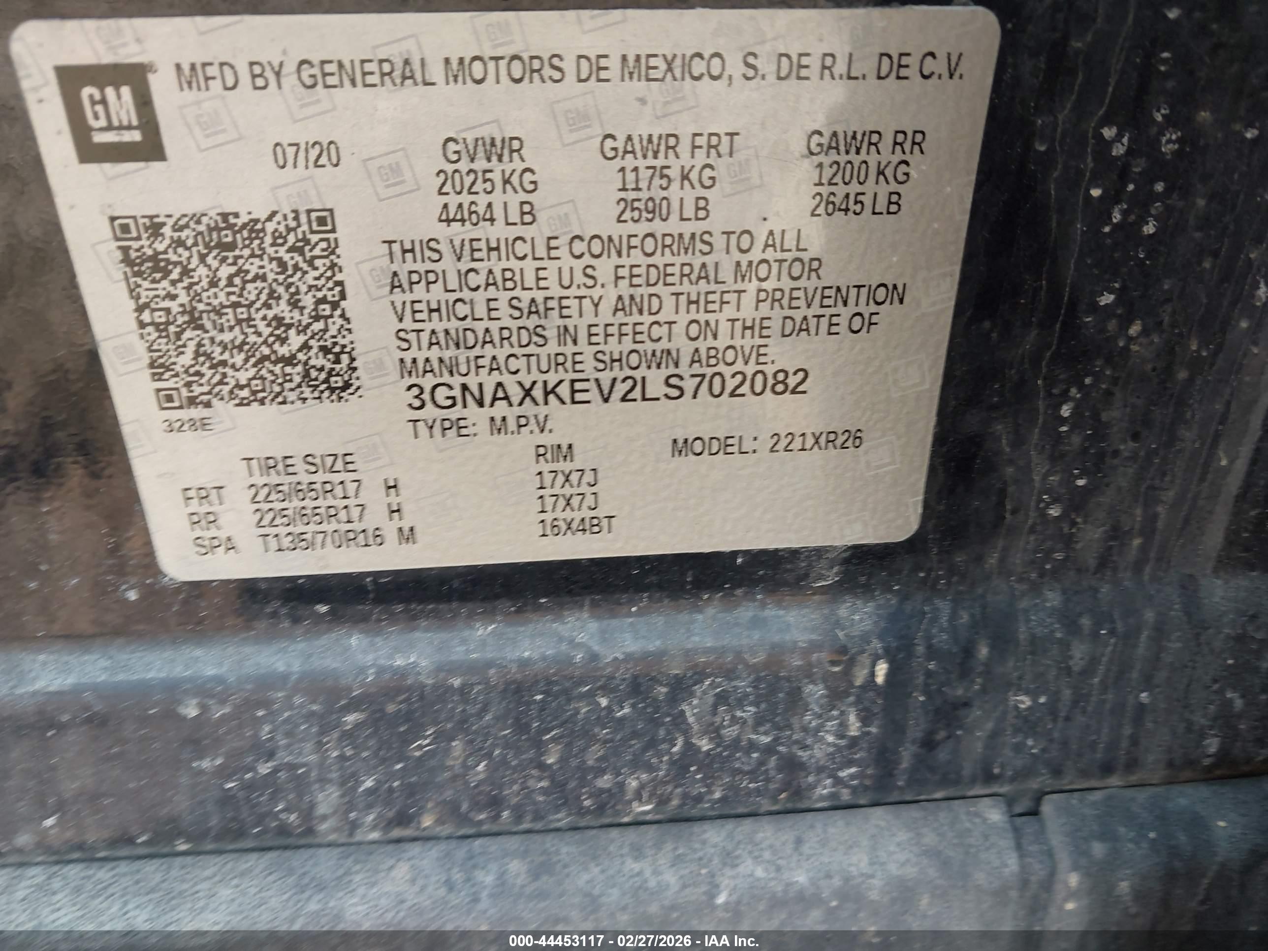 CHEVROLET EQUINOX image 9