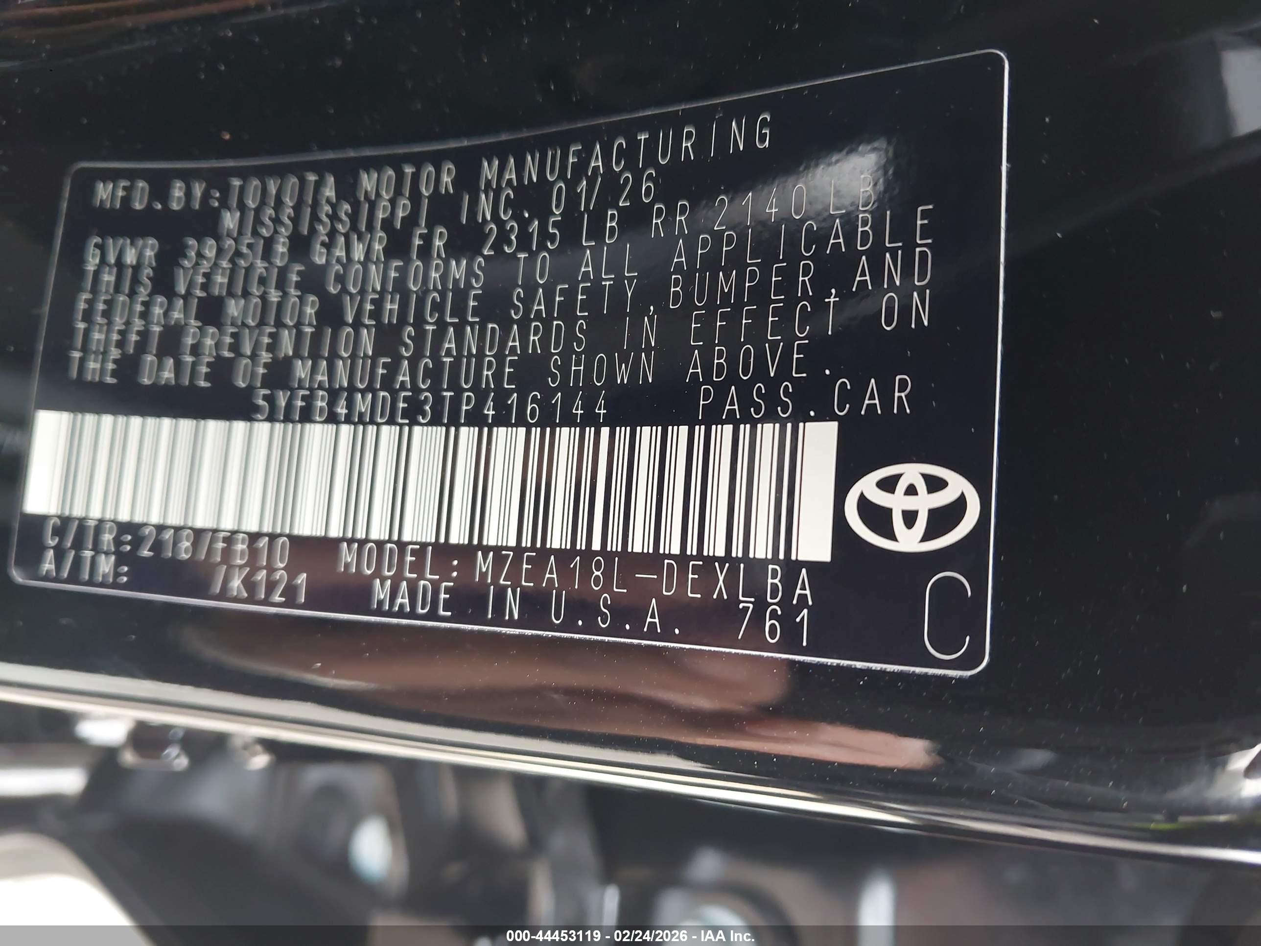 TOYOTA COROLLA image 9