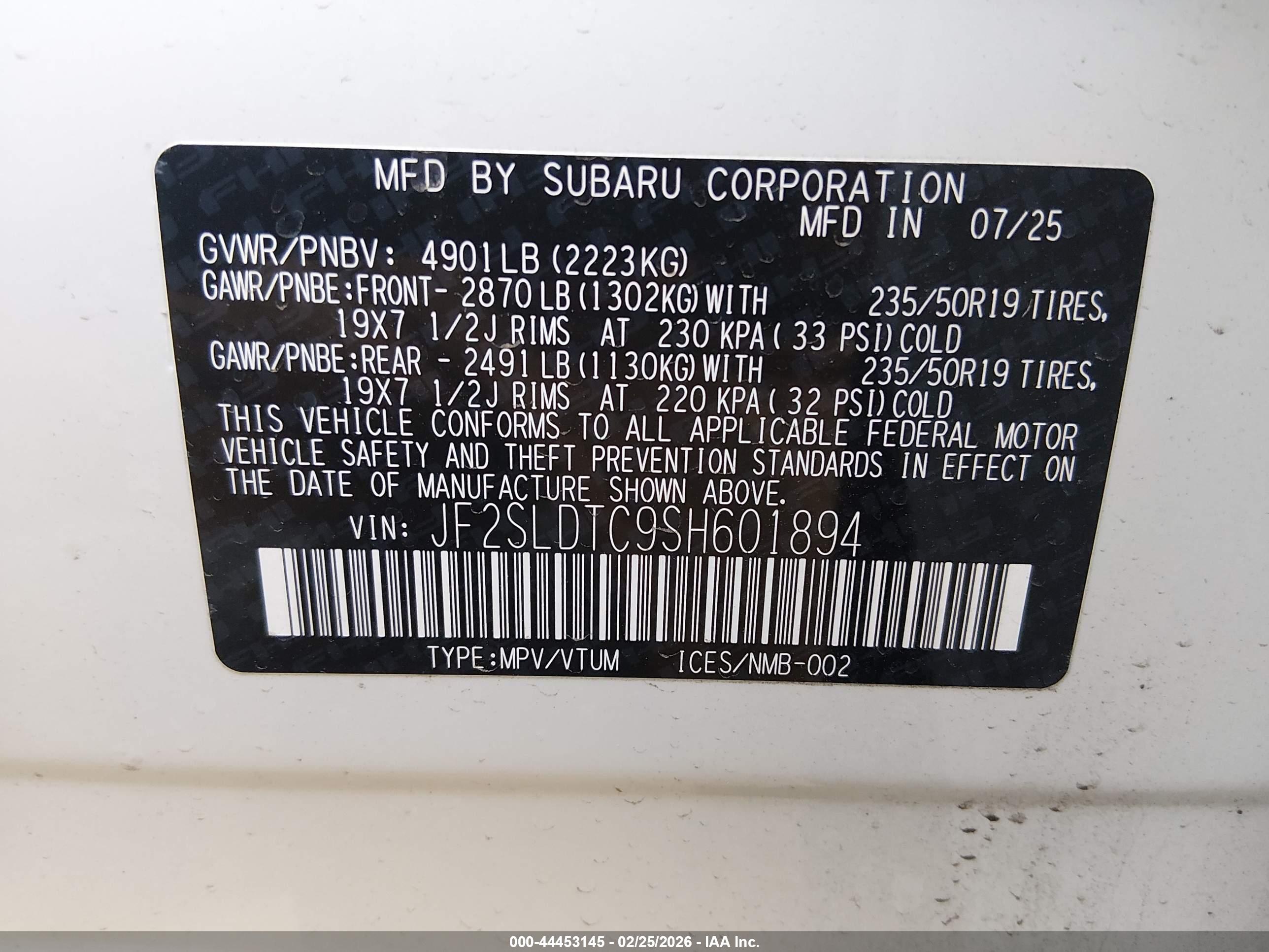 SUBARU FORESTER image 9