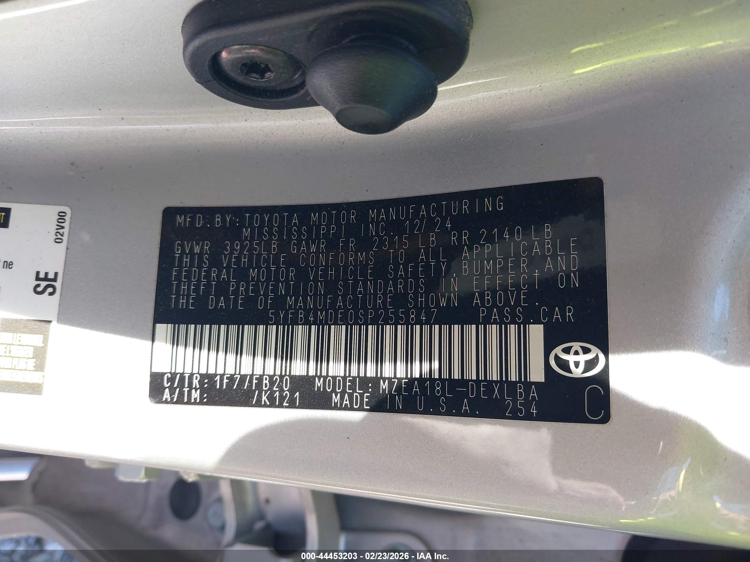TOYOTA COROLLA image 9